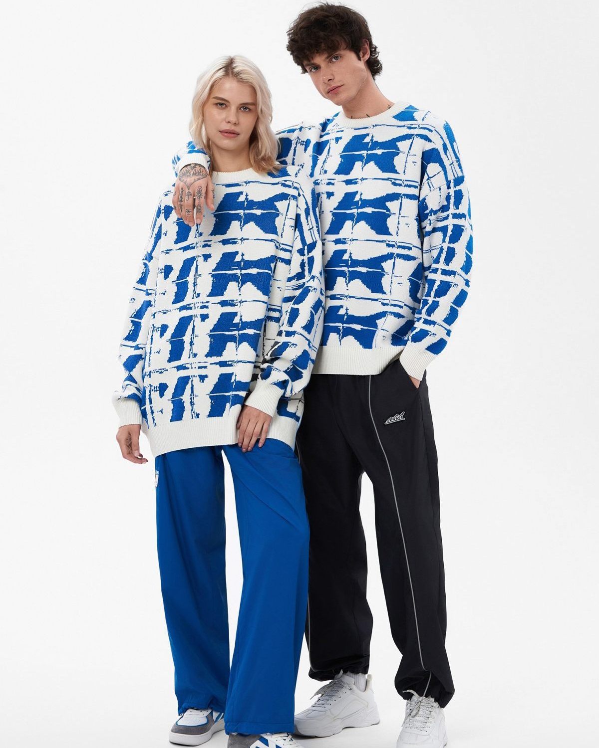 Свитер Oversize Indigo Nikasport, M3IND313-BLU, цвет синий