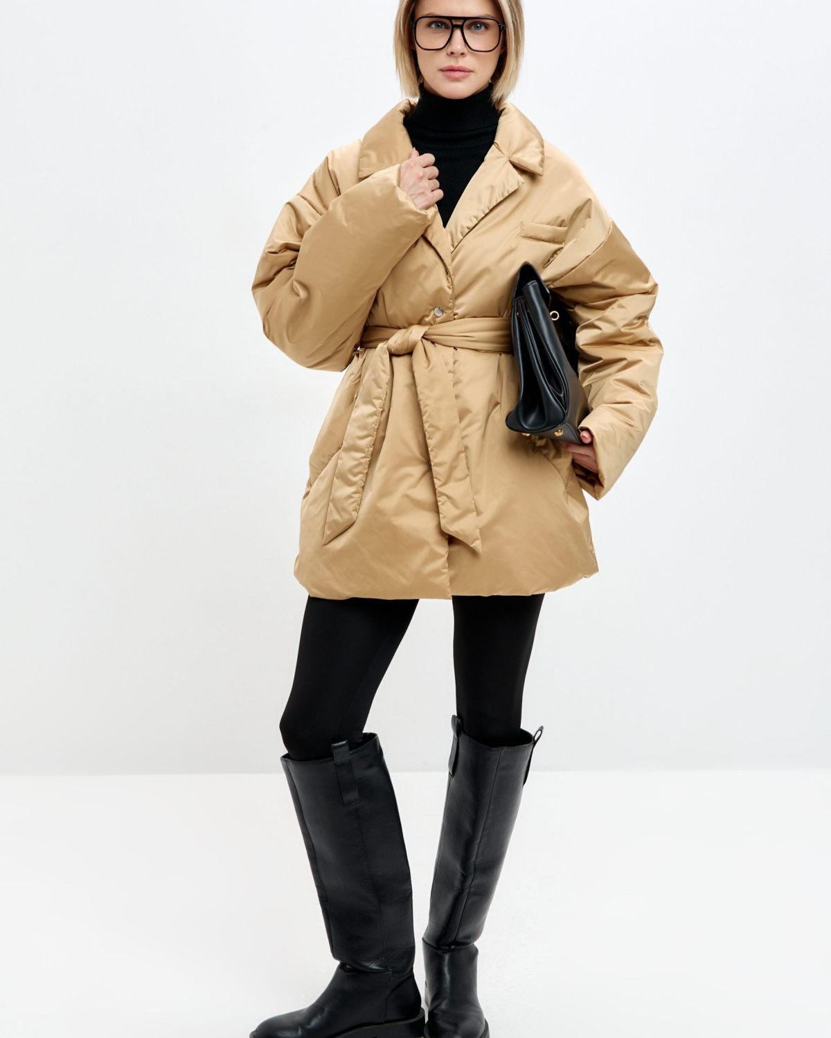 Утепленное пальто Pure Nikasport, 1W8PR110W-47CML40, цвет кэмел