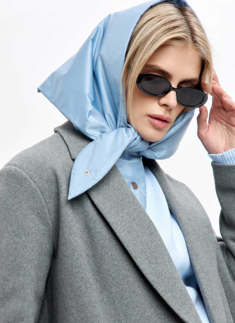 Косынка утепленная Pure Nikasport, 1W8PR143W-47LGT/BLU40, цвет голубой