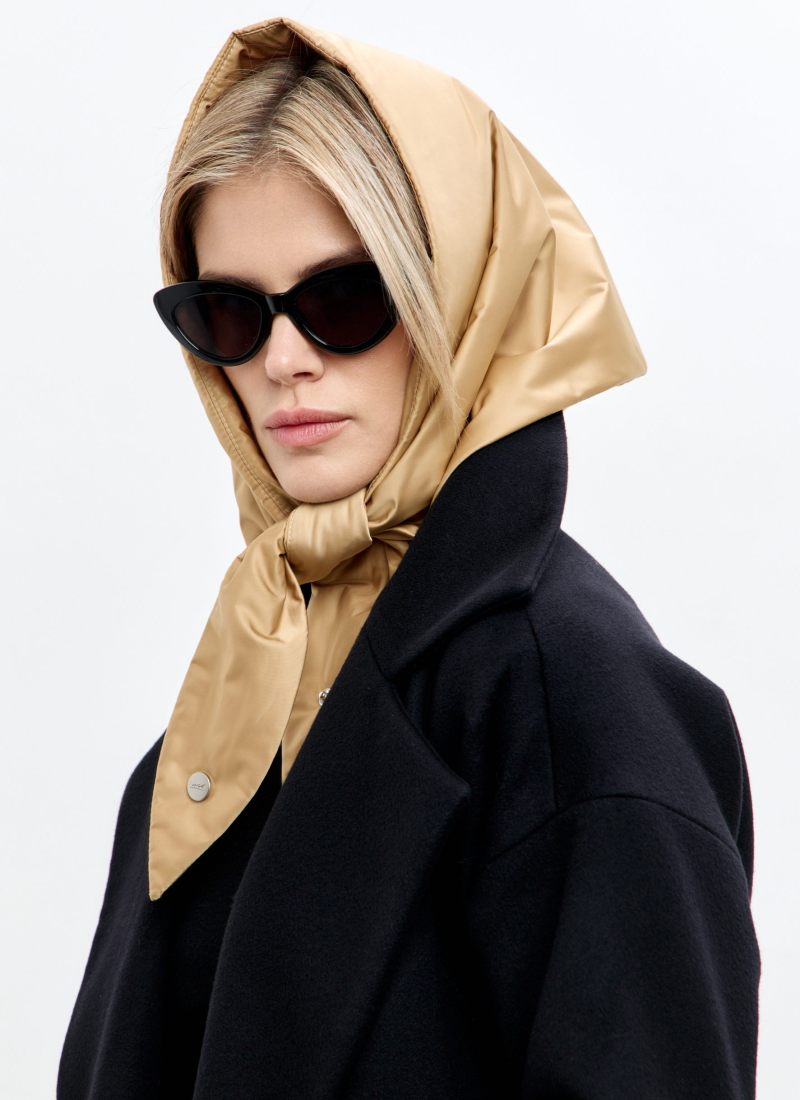 Косынка утепленная Pure Nikasport, 1W8PR143W-47CML40, цвет кэмел