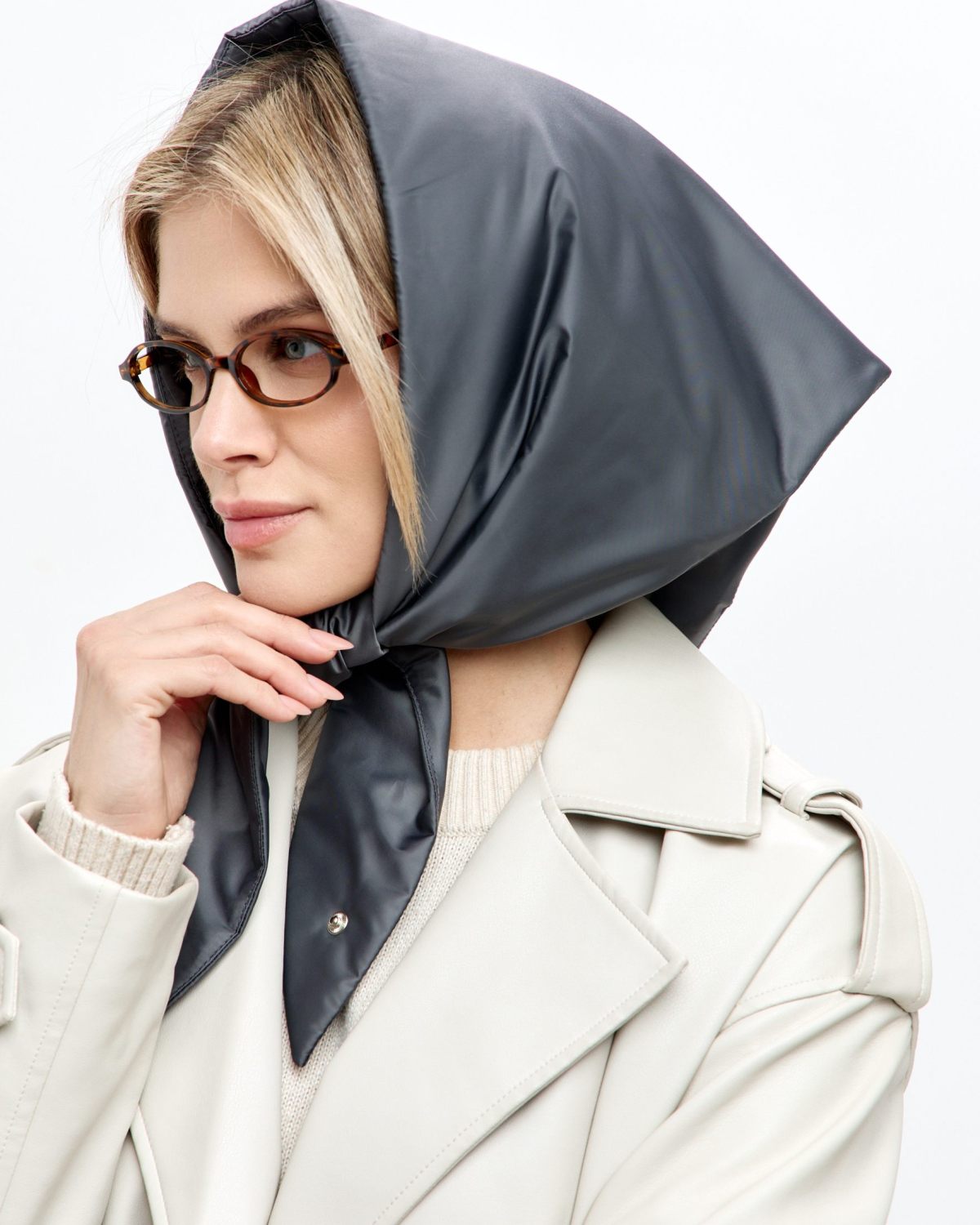 Косынка утепленная Pure Nikasport, 1W8PR143W-47GPH40, цвет графит