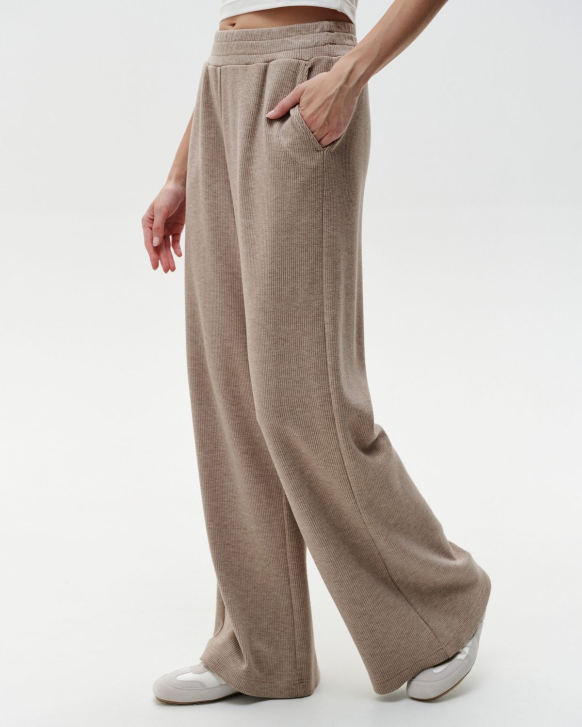 Брюки широкие Softwear SOBOI, 2W4SW84E1-25BGE/MLG67, цвет бежевый