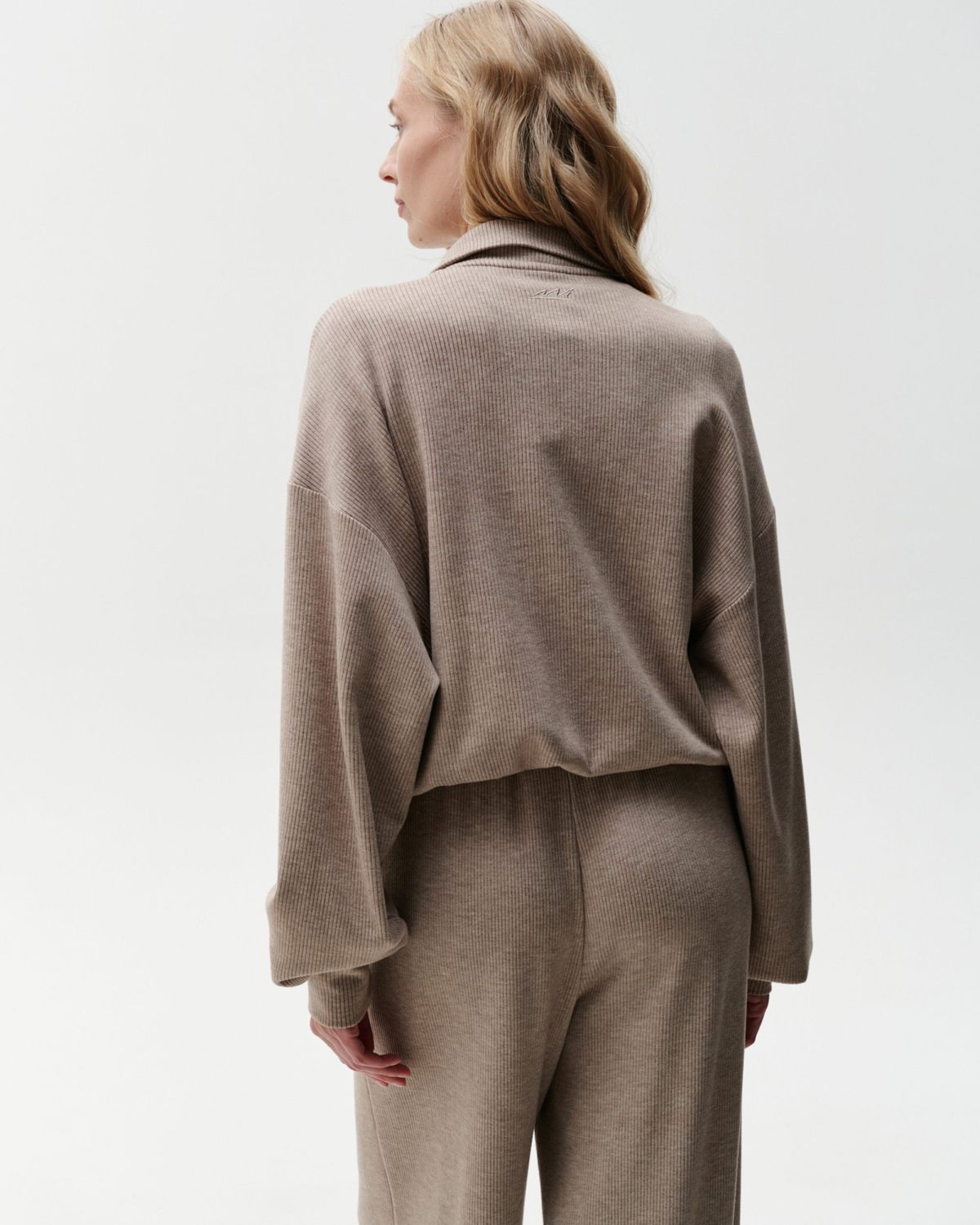 Джемпер на молнии с воротником-стойкой Softwear SOBOI, 2W4SW314E1-25BGE/MLG67, цвет бежевый