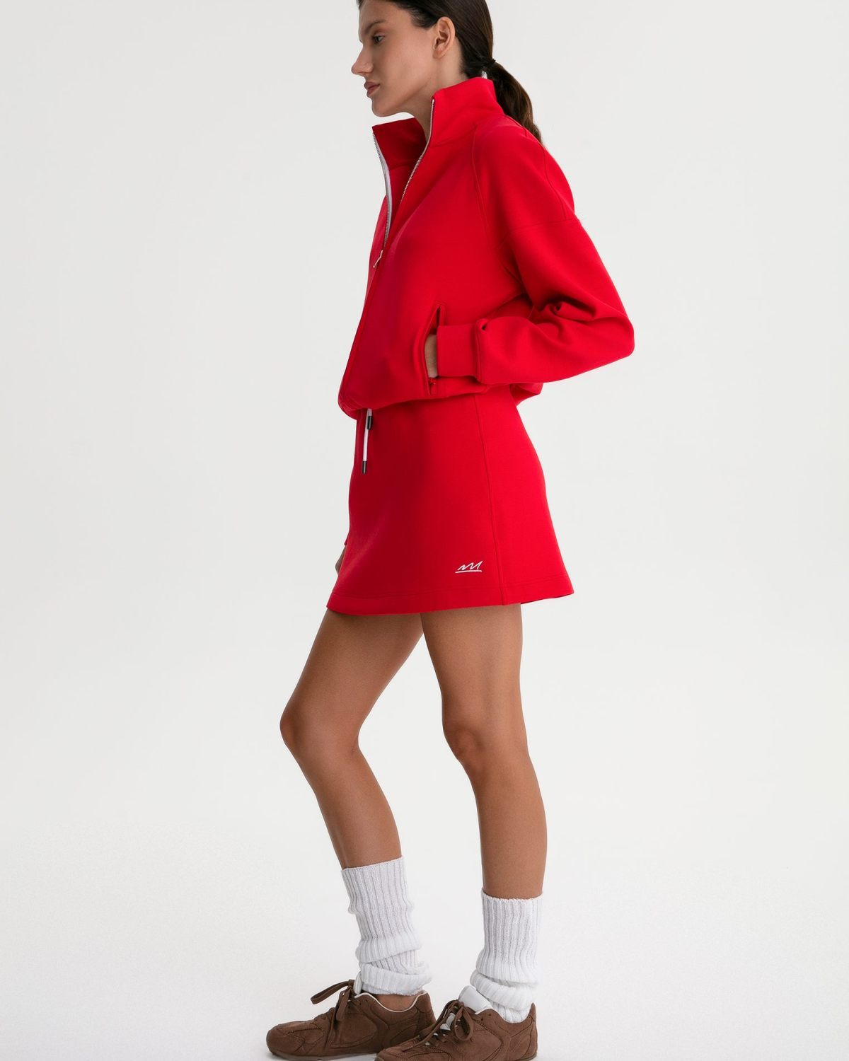 Укороченная юбка Pure Nikasport, W4PR121-RED, цвет красный