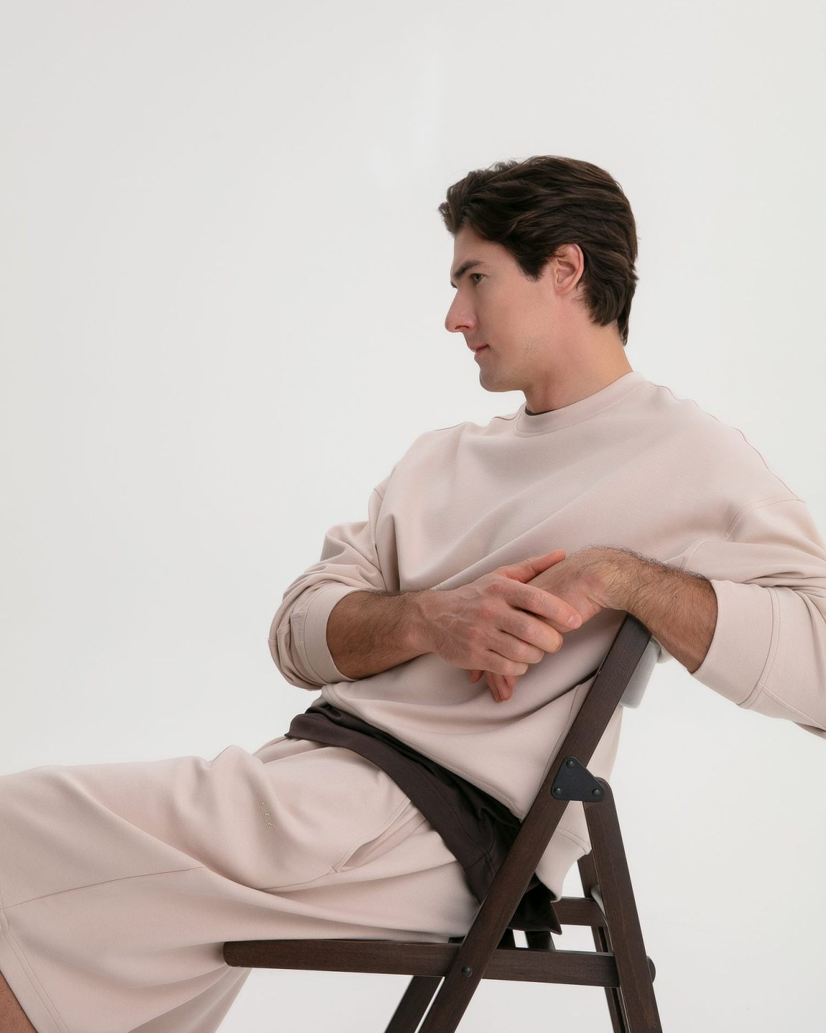 Шорты Oversize Pure Nikasport, M4PR92-BGE, цвет бежевый