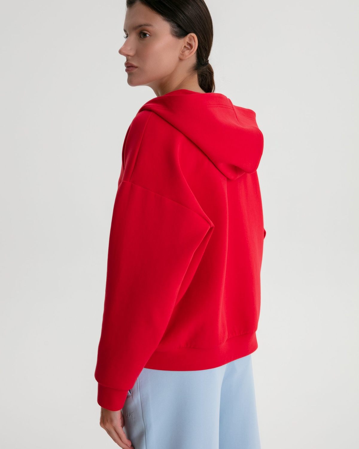 Худи на молнии Pure Nikasport, W4PR34-RED, цвет красный