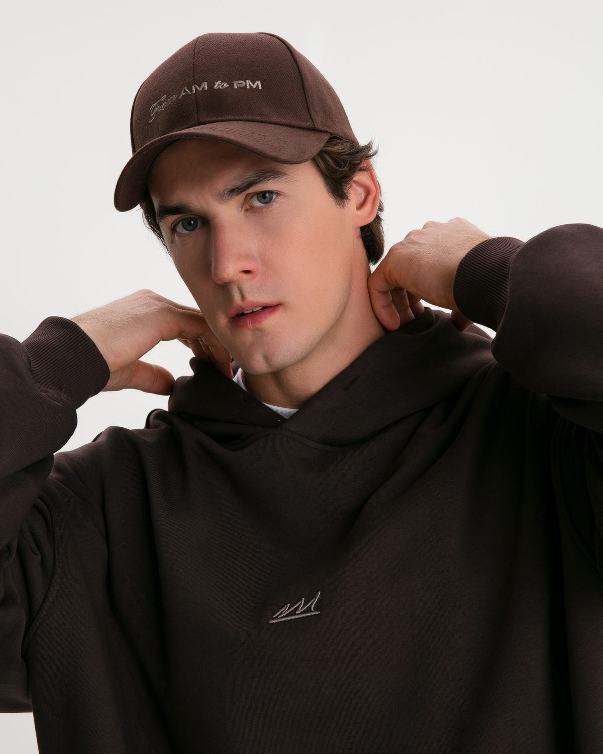 Кепка From AM to PM Classic + Nikasport, U5CLP1311-BRN, цвет коричневый