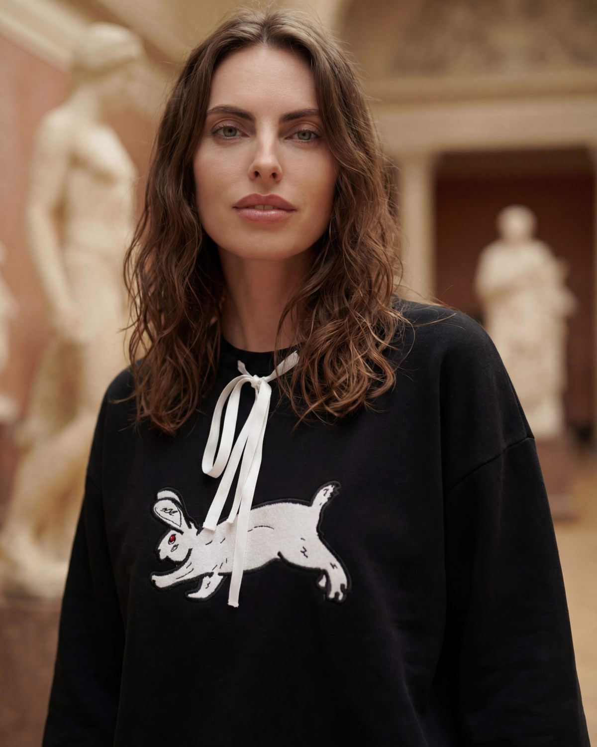 Свитшот с бантиком Villains Academy SOBOI, W3VA33-BLK, цвет черный