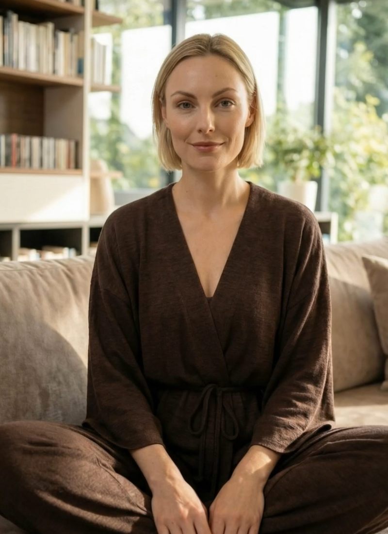 Кимоно Home SOBOI, SBW9HM56W-25CHO66, цвет шоколадный