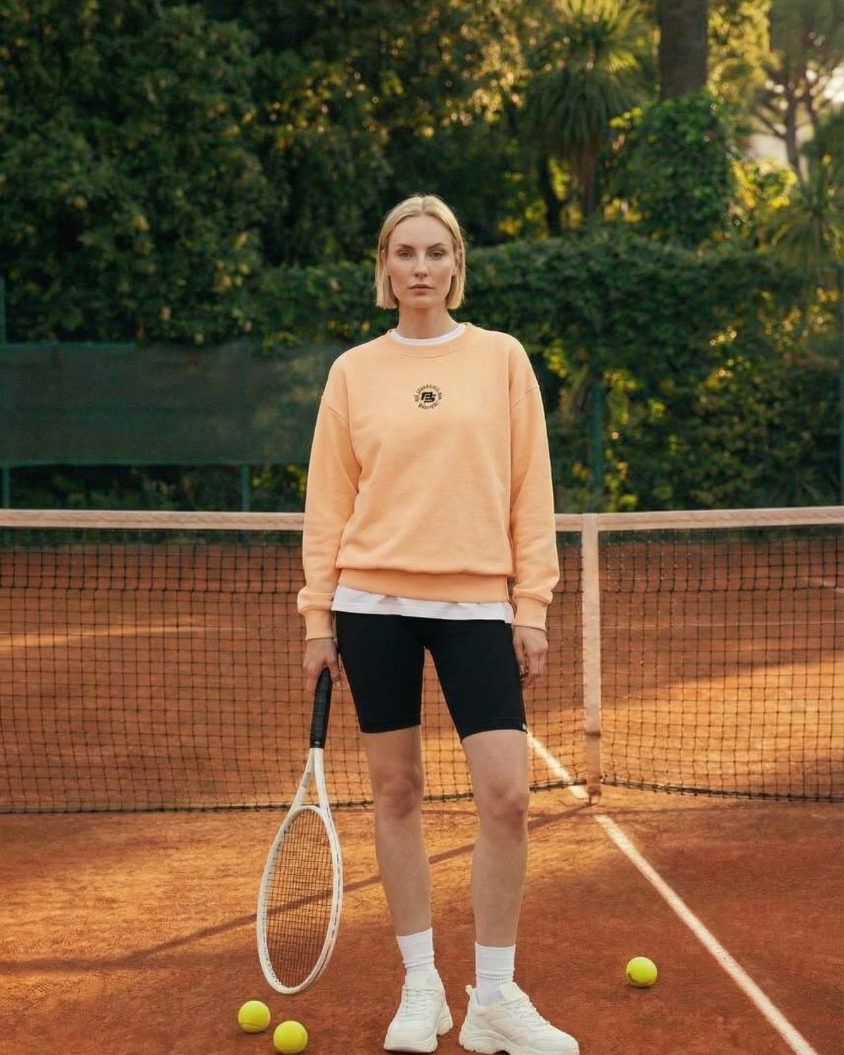 Свитшот Sweet nature SOBOI, W4SN33-PEA, цвет персик