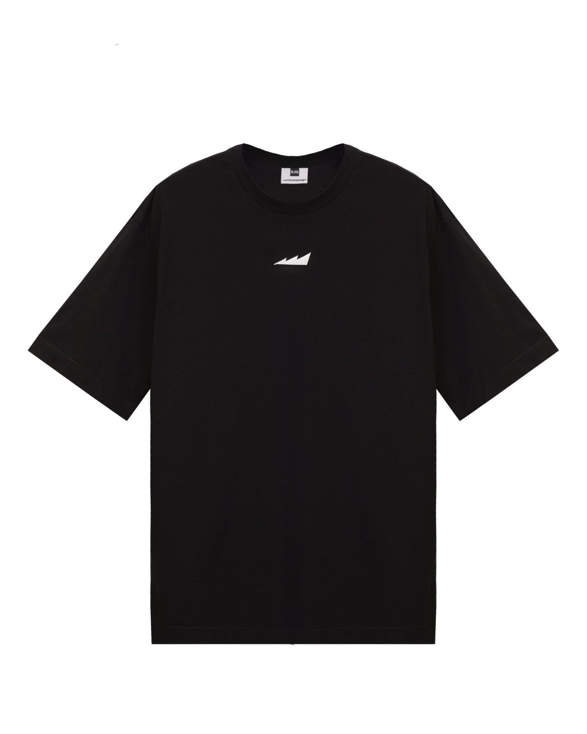 Футболка Oversize Black & White Nikasport, M4BW43-BLK, цвет черный