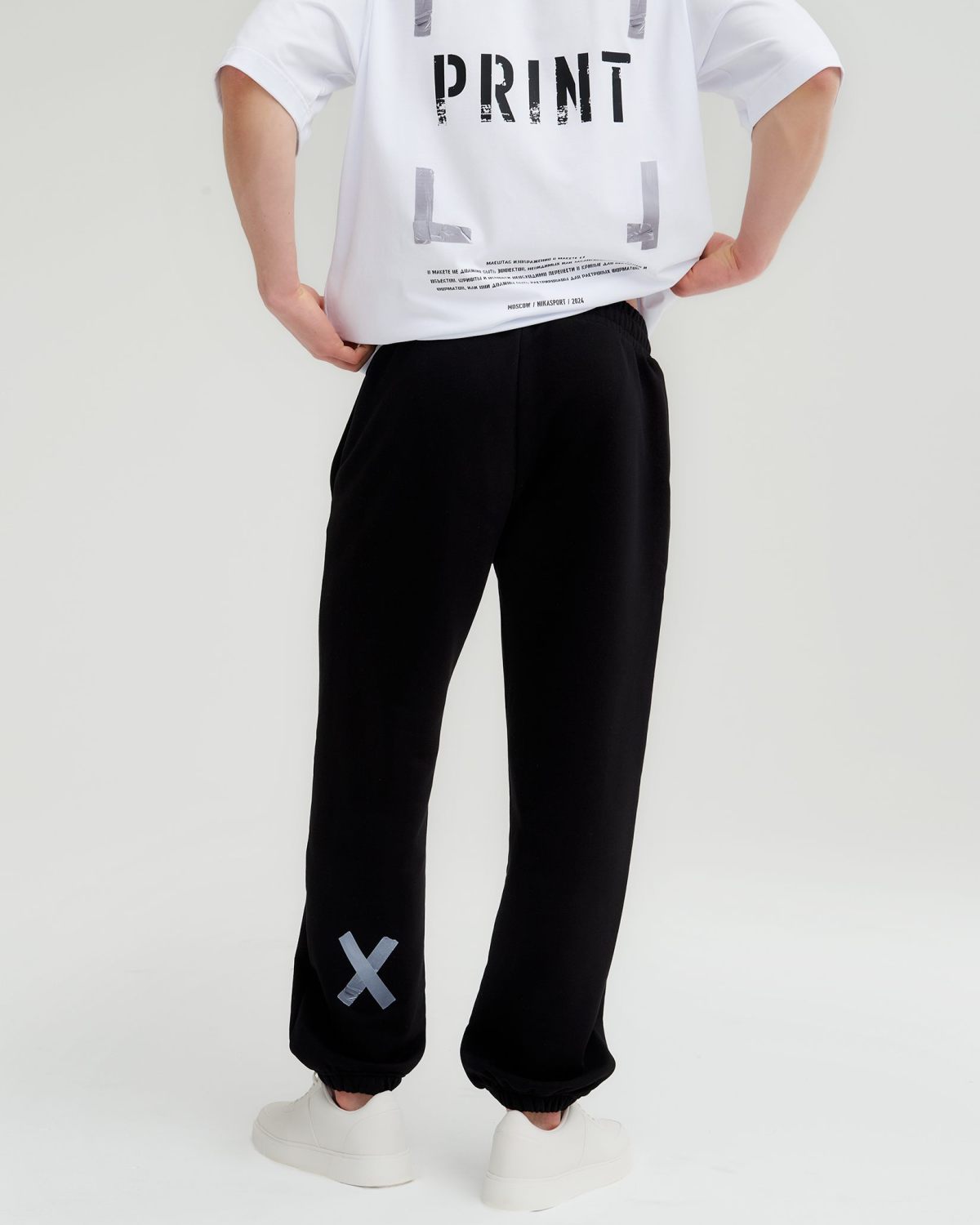 Футболка Oversize Oops SOBOI, M4OPS43-WHT, цвет белый