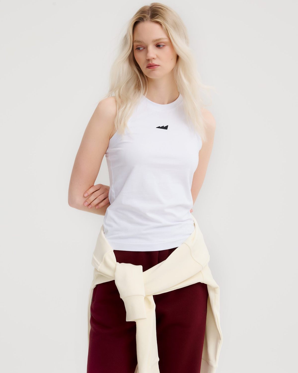 Майка Classic Nikasport, W5CL61-WHT, цвет белый