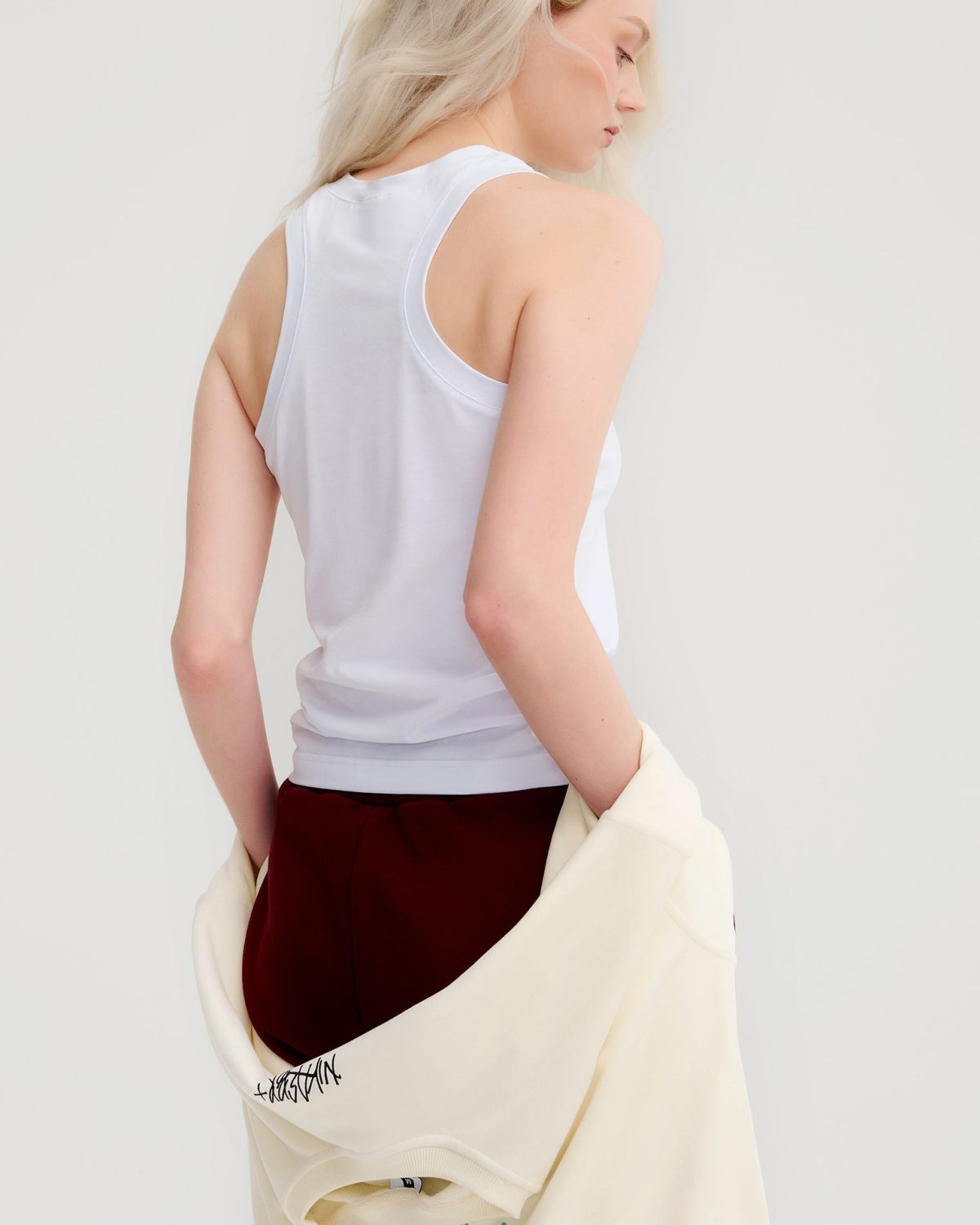 Майка Classic Nikasport, W5CL61-WHT, цвет белый