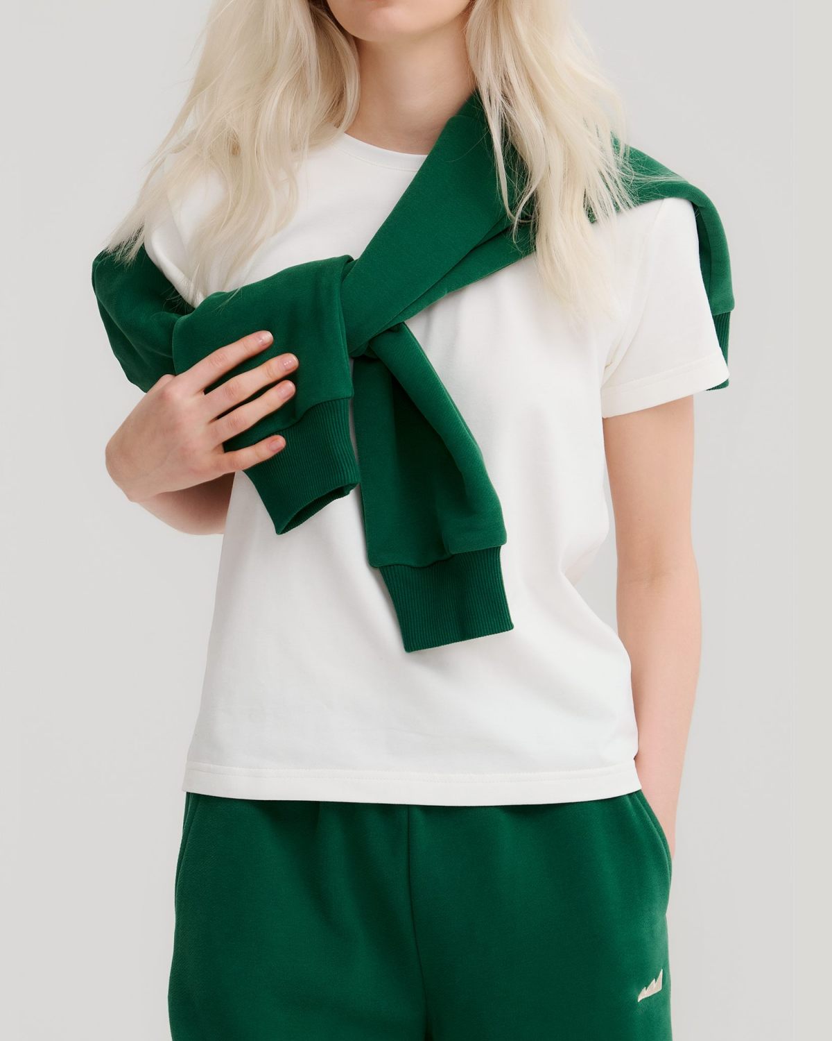 Футболка Regular Classic Nikasport, W5CL410-ECR, цвет экрю