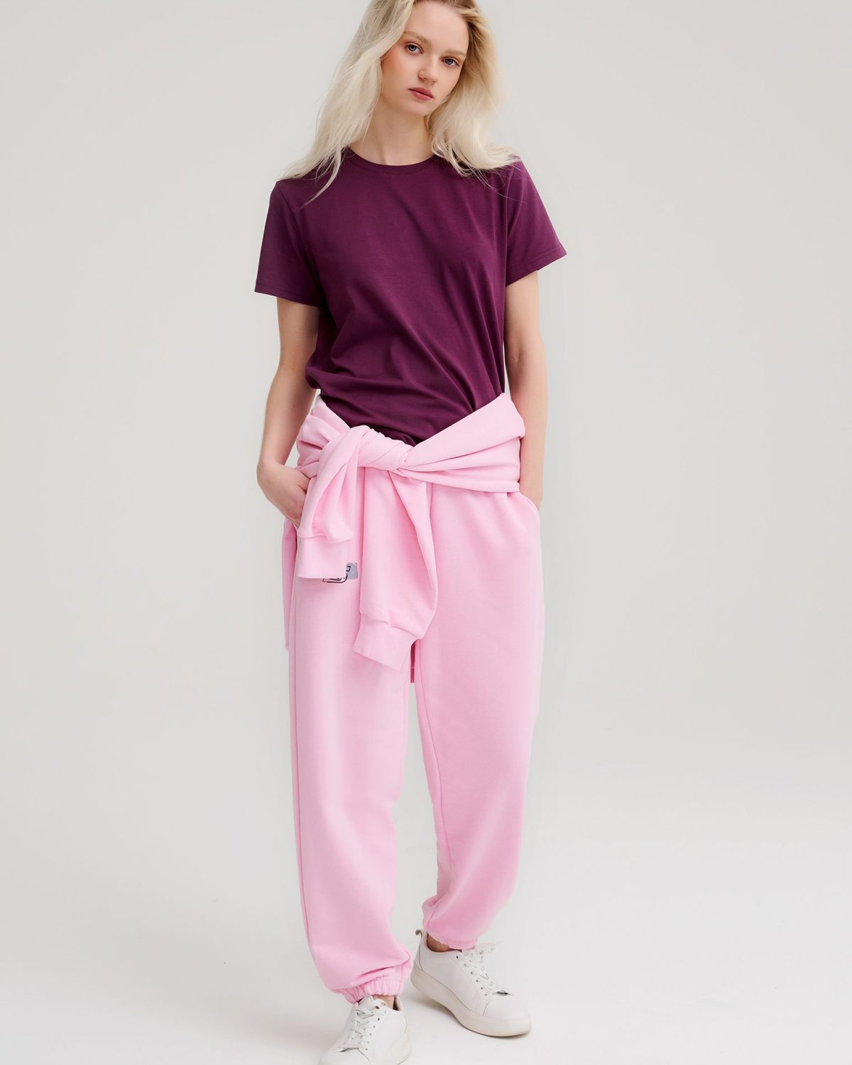 Футболка Regular Classic Nikasport, W5CL410-PLM, цвет сливовый