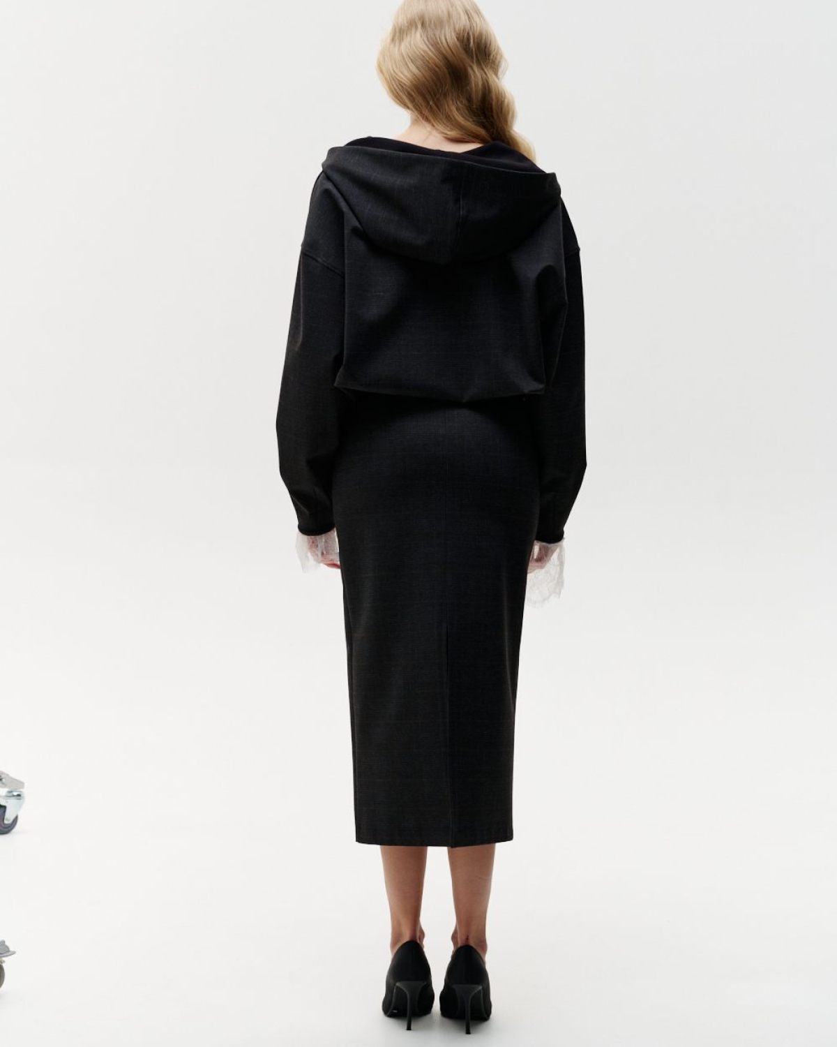 Худи на молнии Office Core Nikasport, 2W3OC34E1-15MLT69, цвет черный