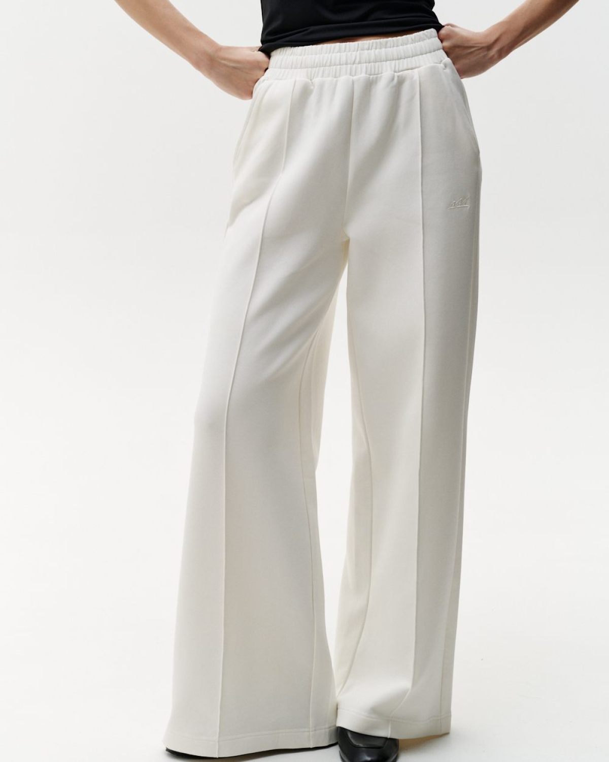 Брюки широкие со стрелками Pure Nikasport, W4PR84-ECR, цвет экрю