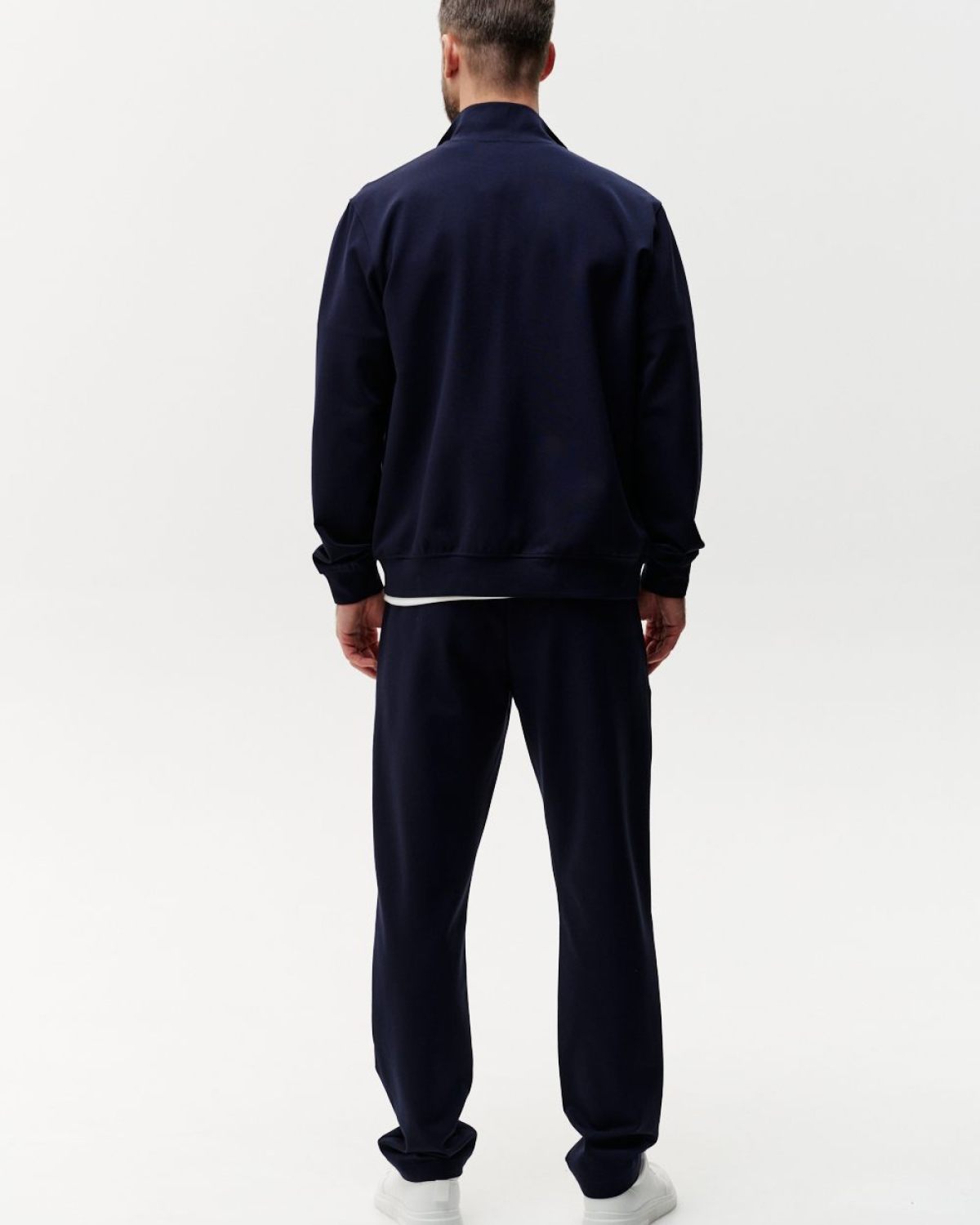 Джемпер с воротником стойкой на молнии Classic Nikasport, 3M5CL3143E1-15DRK/BLU9, цвет темно-синий