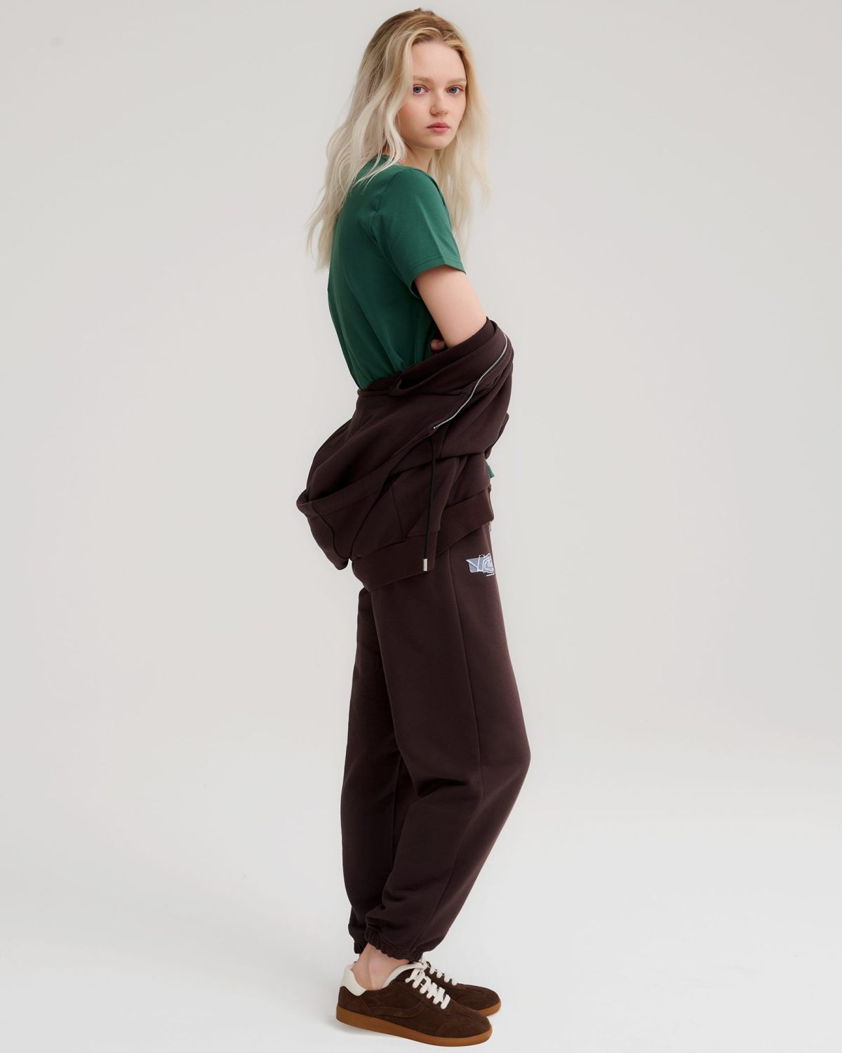 Футболка Regular Classic Nikasport, W5CL410-DRK/GRN, цвет зеленый