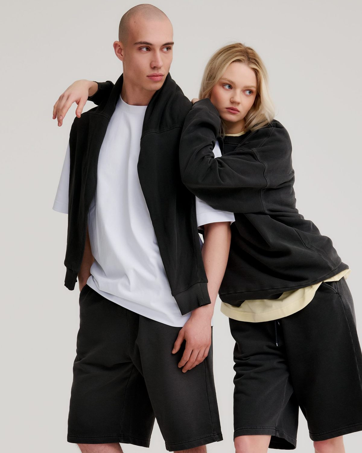 Шорты Oversize Pure Nikasport, U5CLP92-GPH, цвет графит