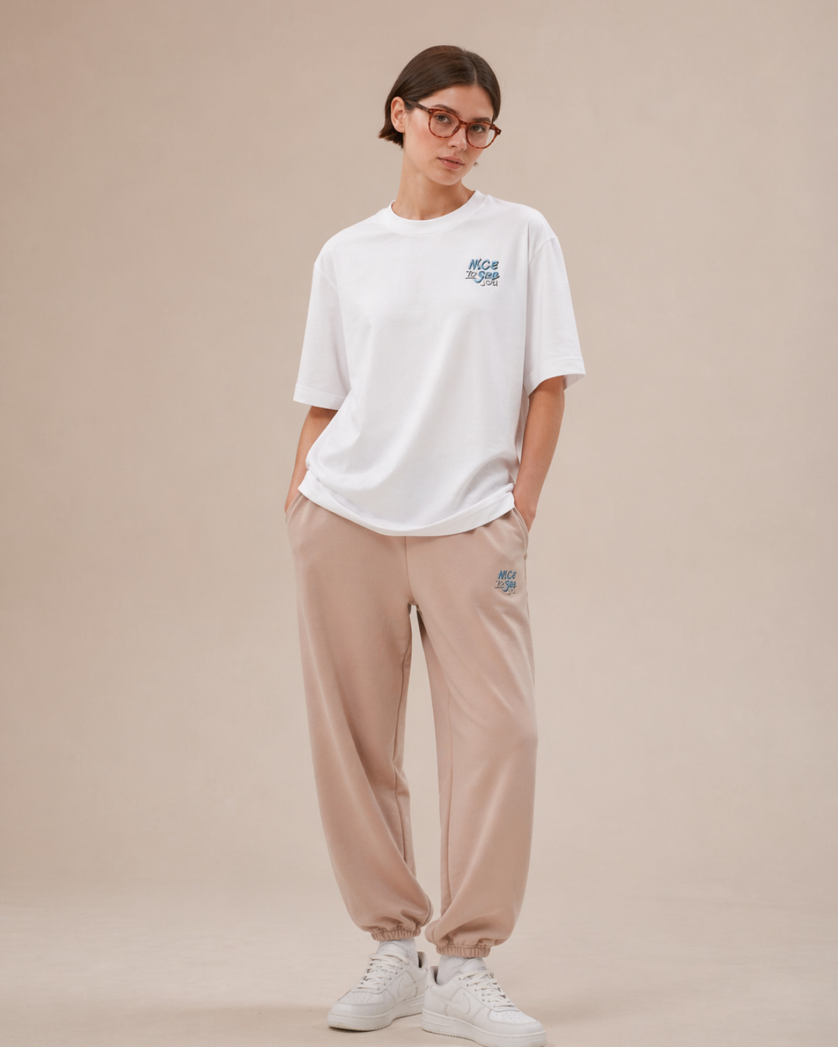 Футболка SOBOI, W4SN43-WHT, цвет белый