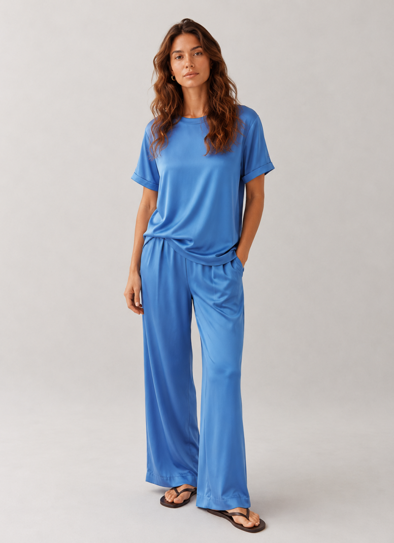 Футболка Gardenika SOBOI, W3GN55-BLU, цвет голубой