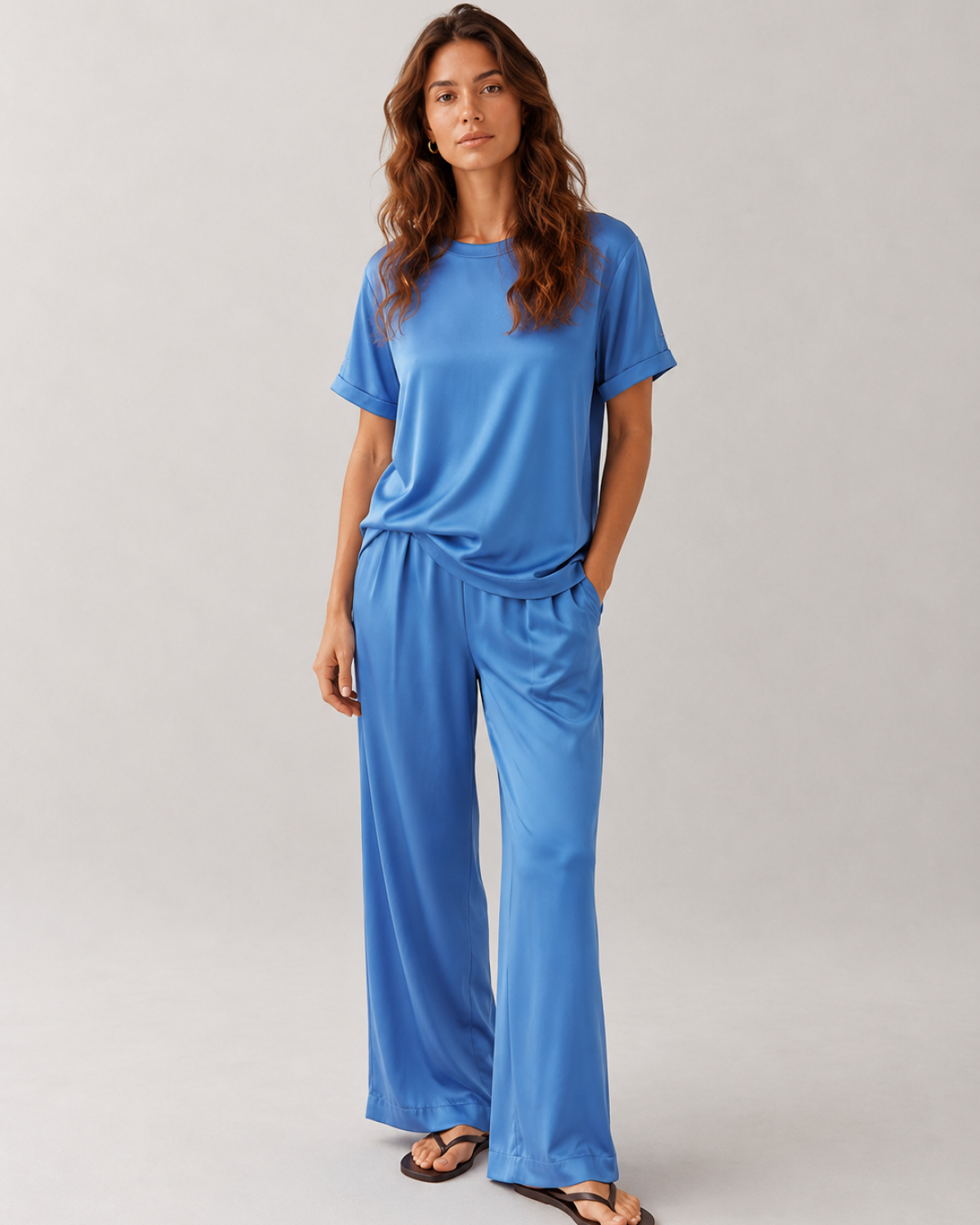 Футболка Gardenika SOBOI, W3GN55-BLU, цвет голубой