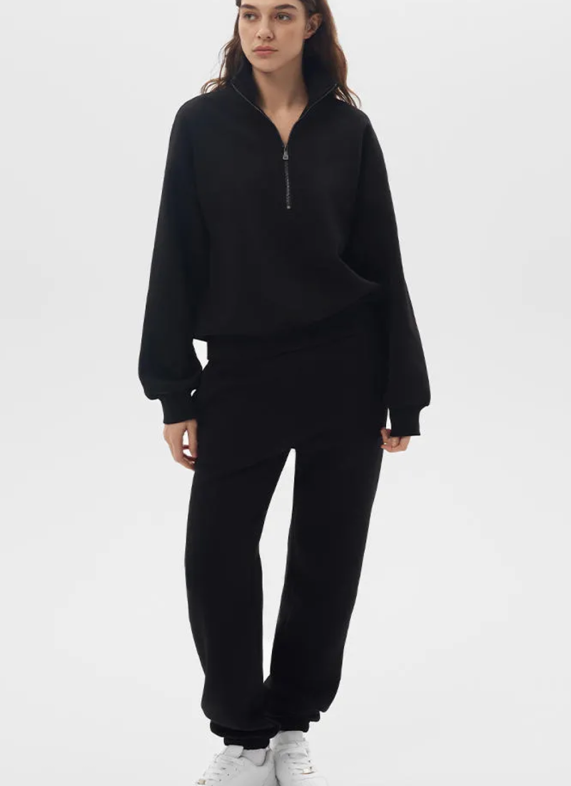 Утепленные брюки джоггеры Classic Nikasport, CL54-W11-BLK, цвет черный