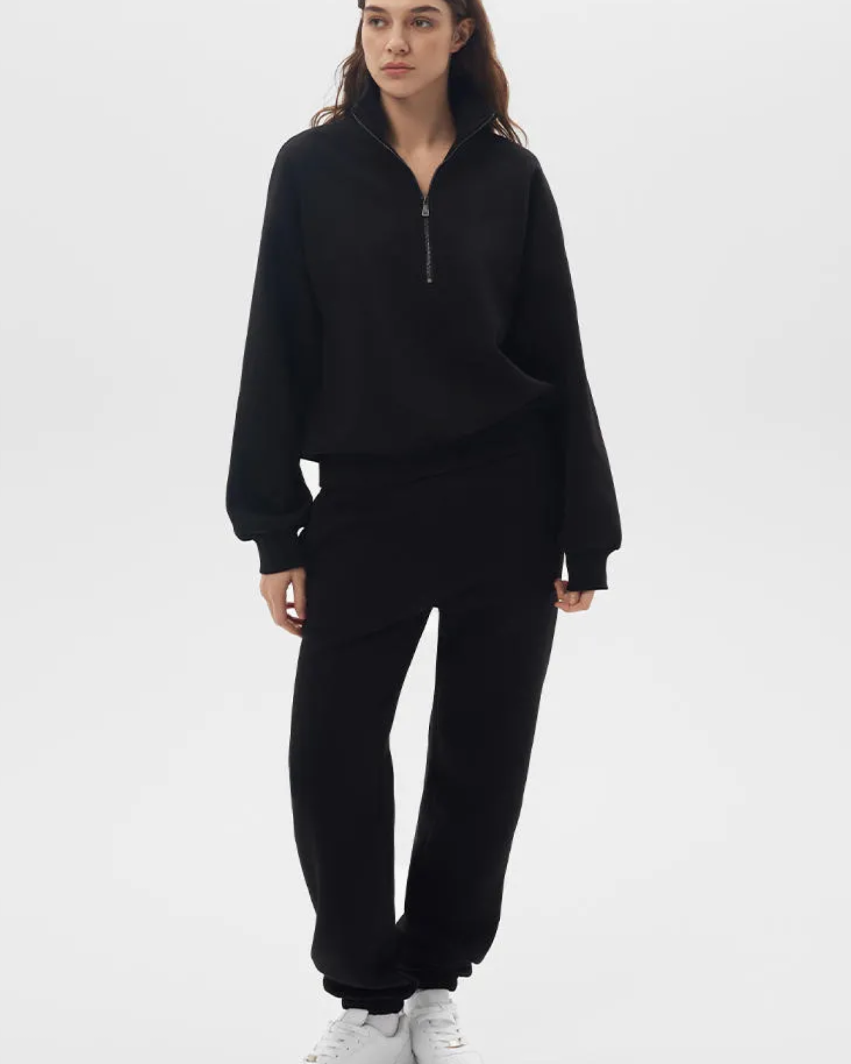 Утепленные брюки джоггеры Classic Nikasport, CL54-W11-BLK, цвет черный