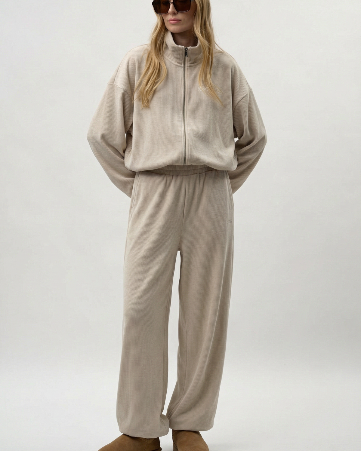 Брюки джоггеры Softwear SOBOI, SBW4SW83W-25ECR55, цвет экрю