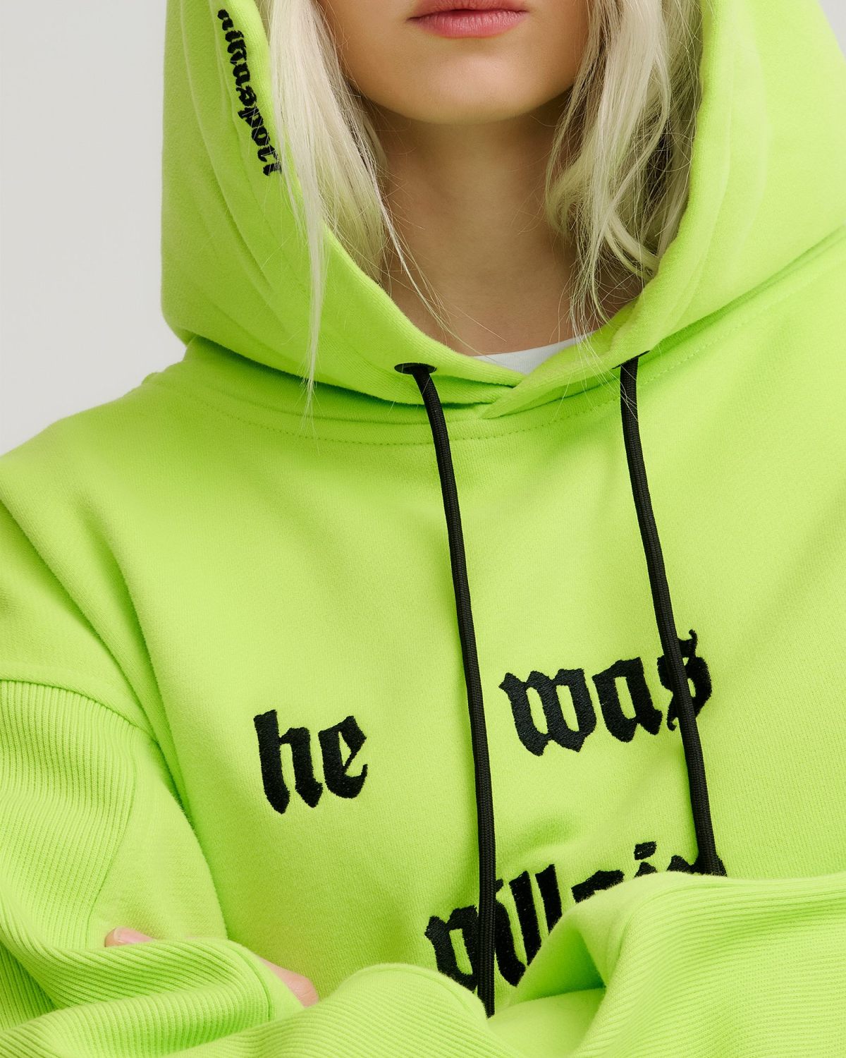 Худи Villains Academy SOBOI, M3VA36-LIM, цвет лайм