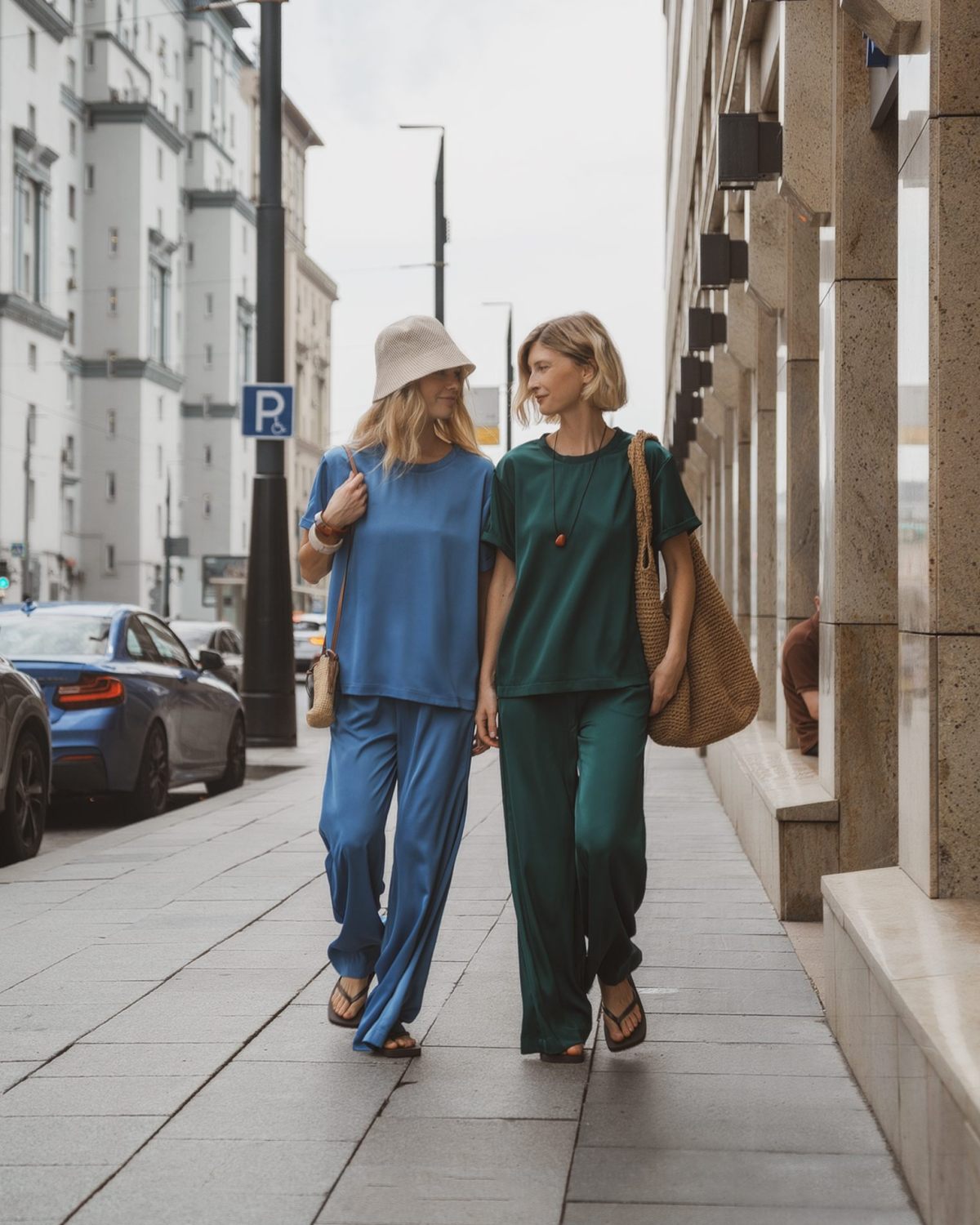 Брюки широкие Gardenika Nikasport, W3GN84-DRK/GRN, цвет зеленый