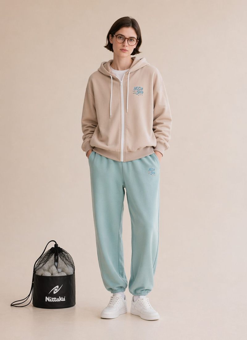 Худи на молнии SOBOI, W4SN34-CAP, цвет капучино