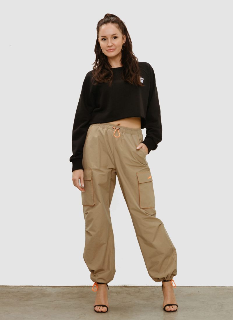 Брюки карго Beige & Grey Nikasport, W3BG89-BGE, цвет бежевый