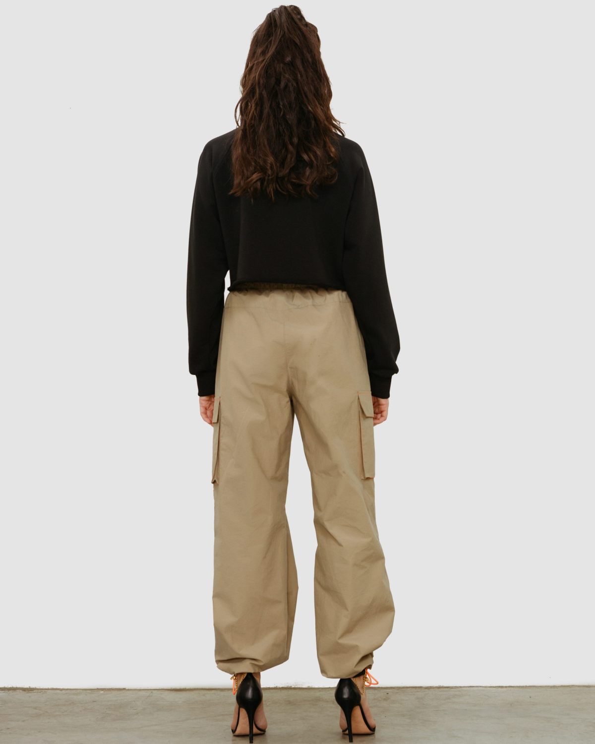 Брюки карго Beige & Grey Nikasport, W3BG89-BGE, цвет бежевый