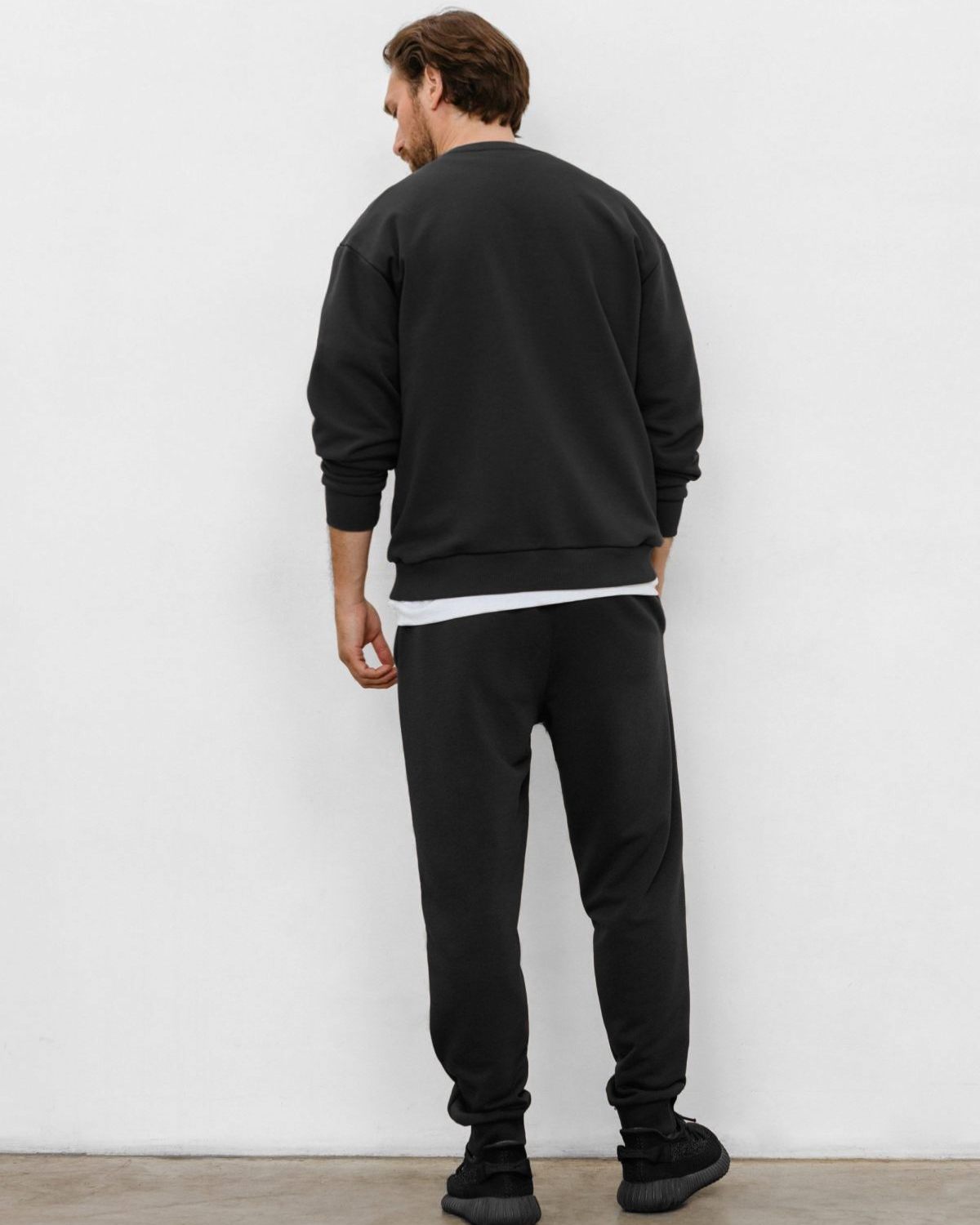 Брюки джоггеры Beige&Grey Nikasport, BG53-M11-DRK/GRY, цвет темно-серый