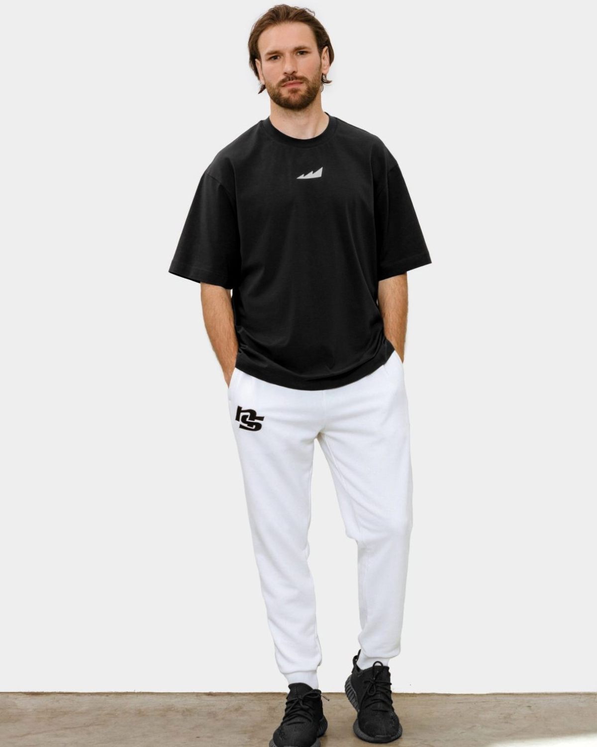 Футболка SOBOI, BW12-M11-BLK, цвет черный