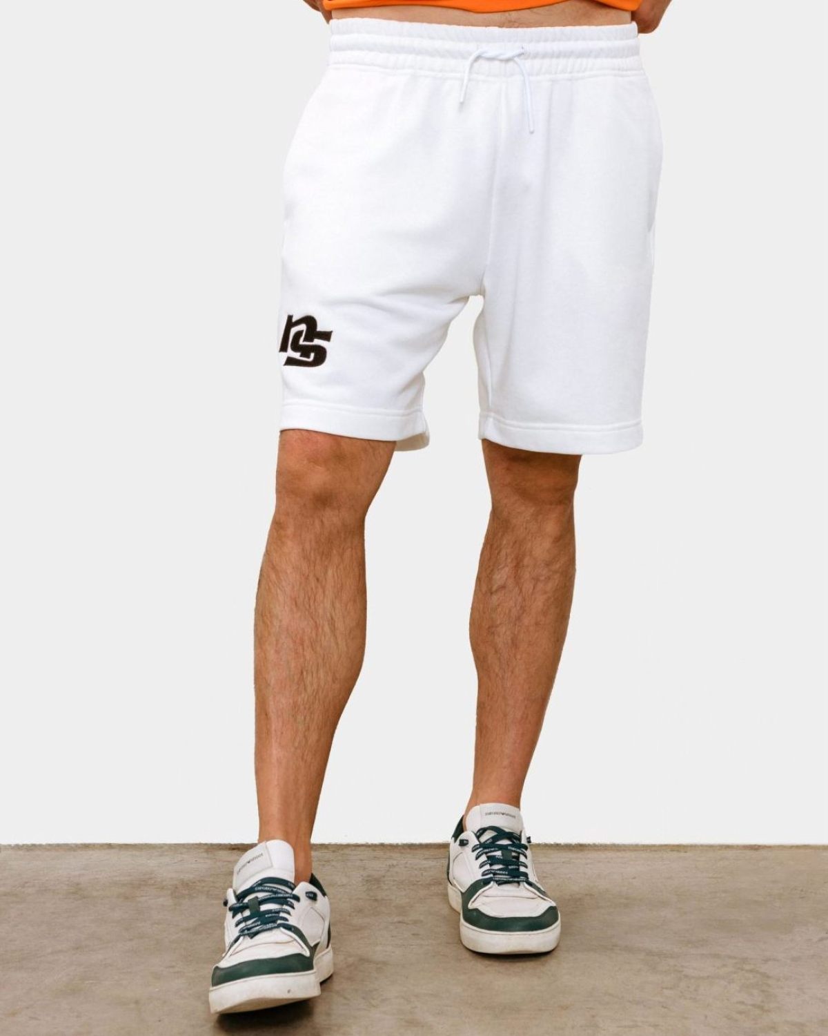 Шорты Regular Black&White Nikasport, M4BW91-WHT, цвет белый