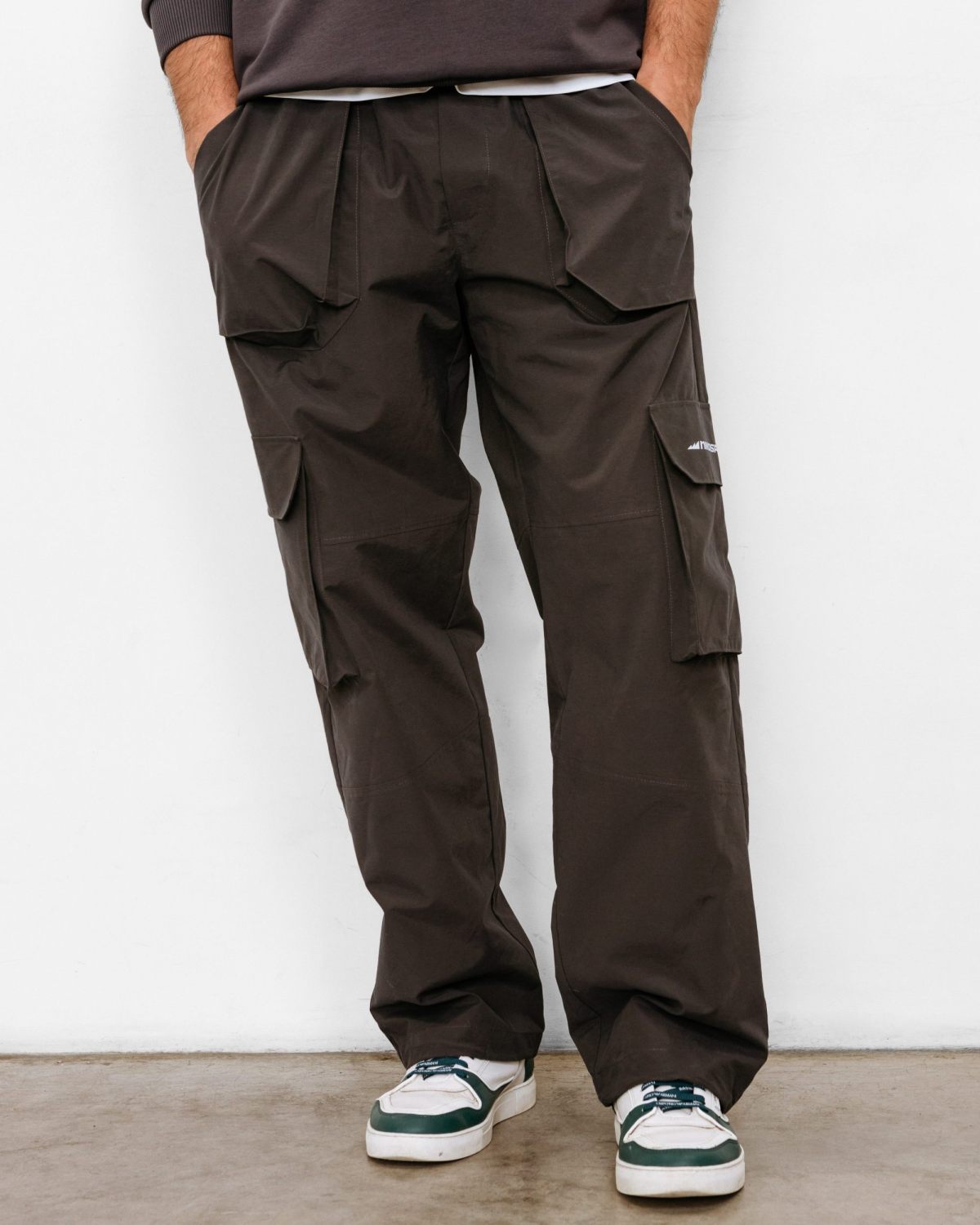 Брюки карго Beige&Grey Nikasport, BG55-M82-DRK/GRY, цвет темно-серый