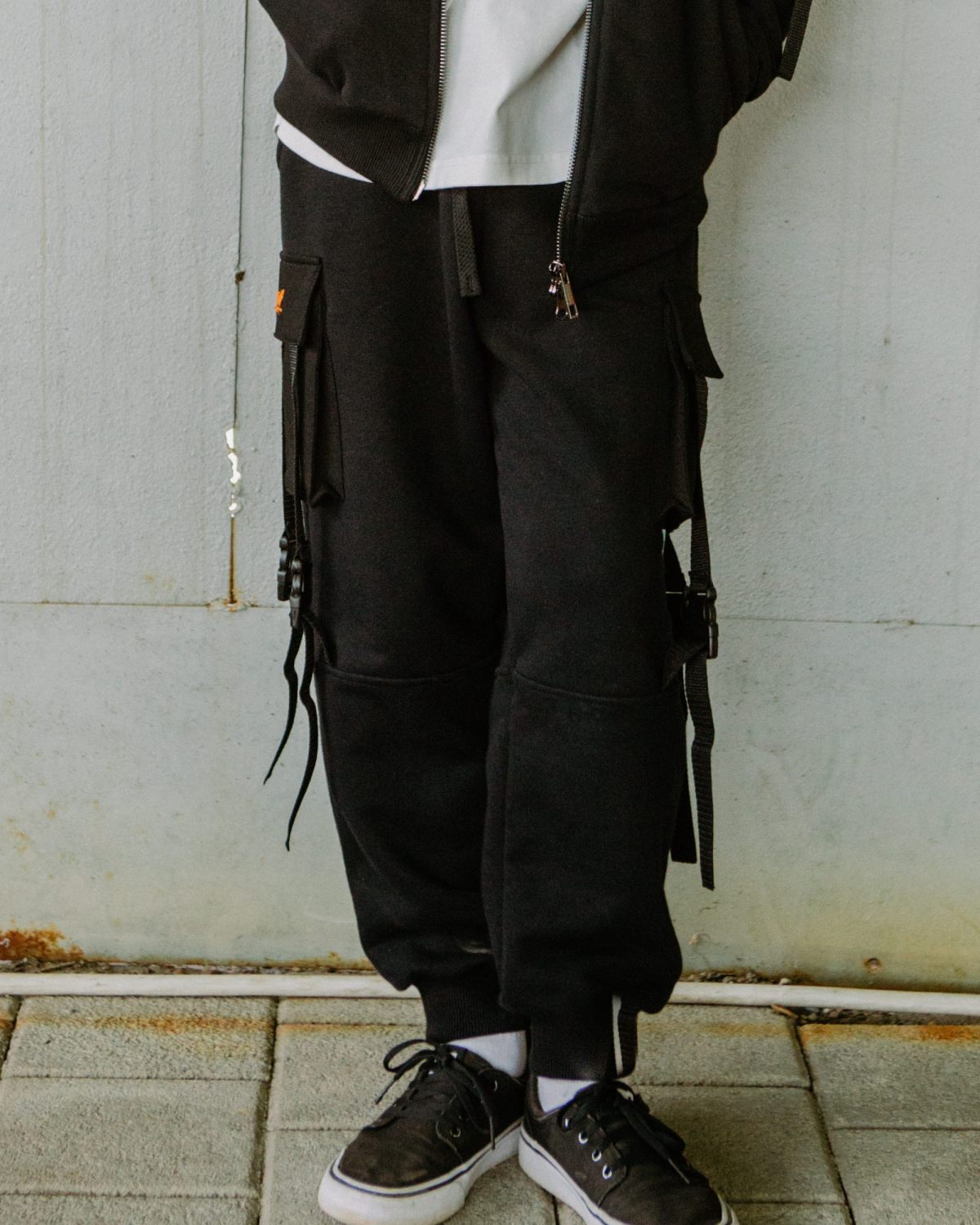 Брюки карго Smart Boys Gang Nikasport, SBG55-B99-BLK, цвет черный