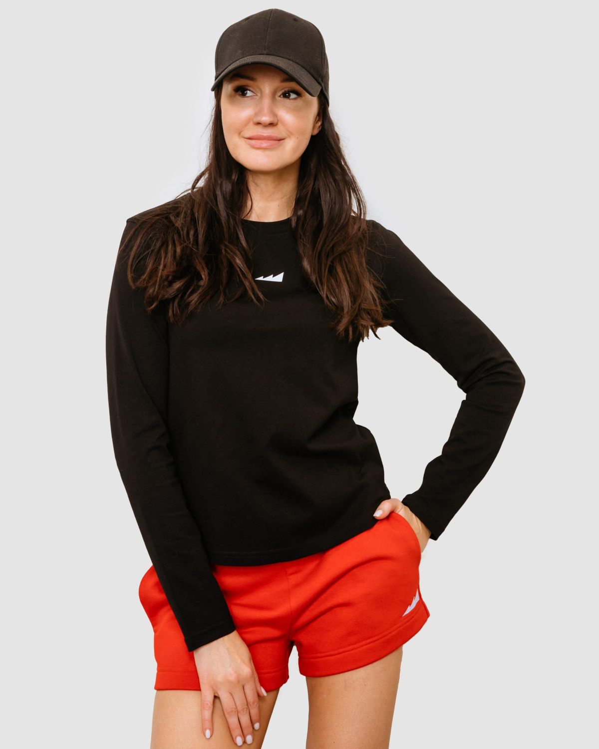 Лонгслив Black&White Nikasport, BW16-W12-BLK, цвет черный