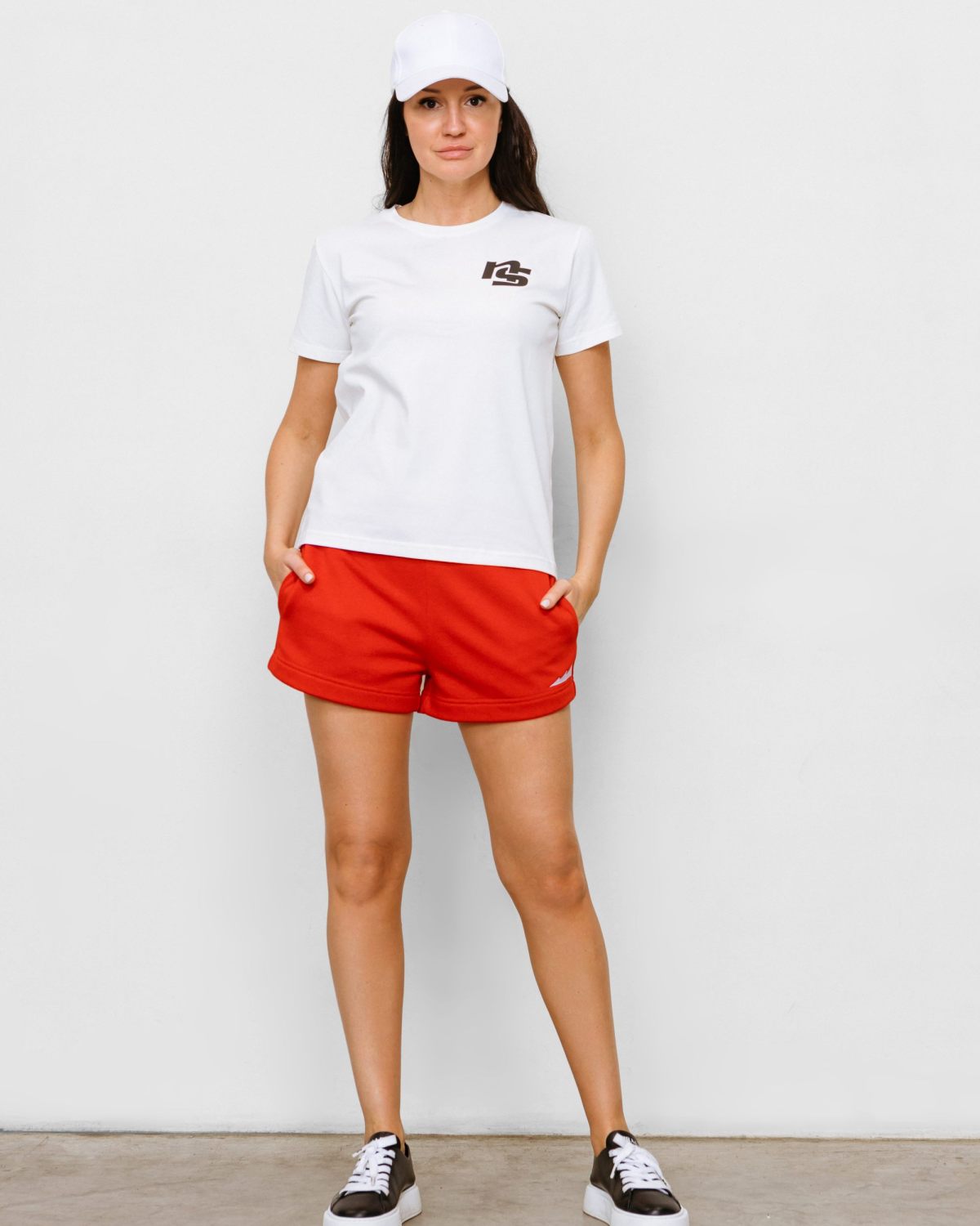 Футболка Regular Black & White Nikasport, BW11-W72-WHT, цвет белый