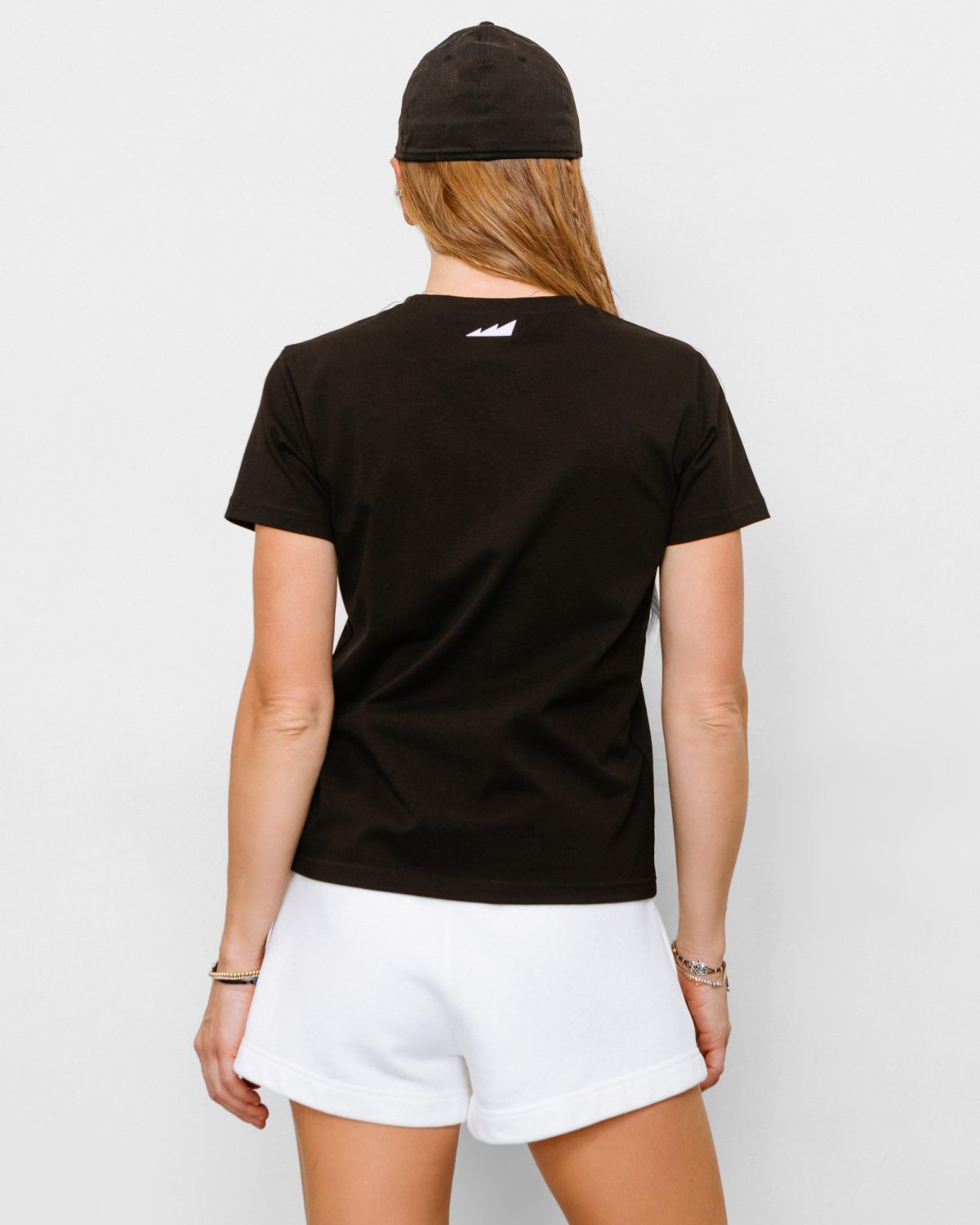 Футболка Regular Black & White Nikasport, BW11-W12-BLK, цвет черный