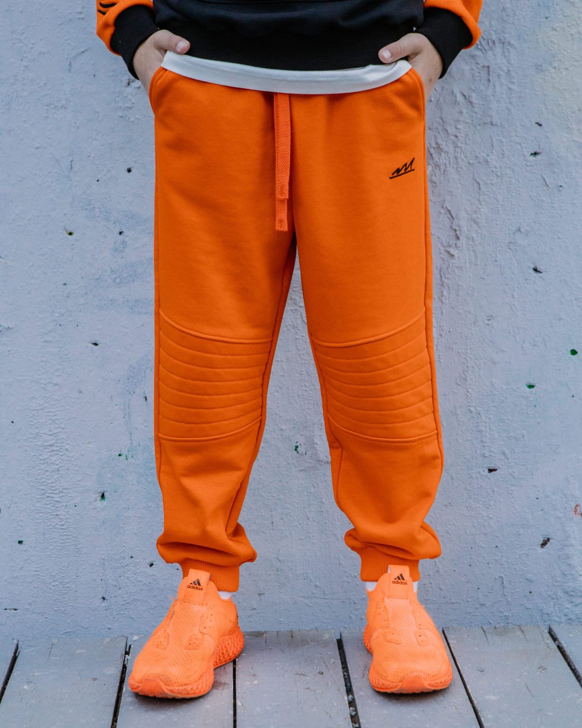 Брюки джоггеры Smart Boys Gang Nikasport, SBG53-B99-ORG, цвет оранжевый