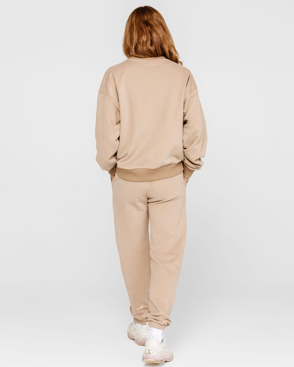 Свитшот Хоккейные мамы Nikasport, HM22-W-LAT, цвет латте