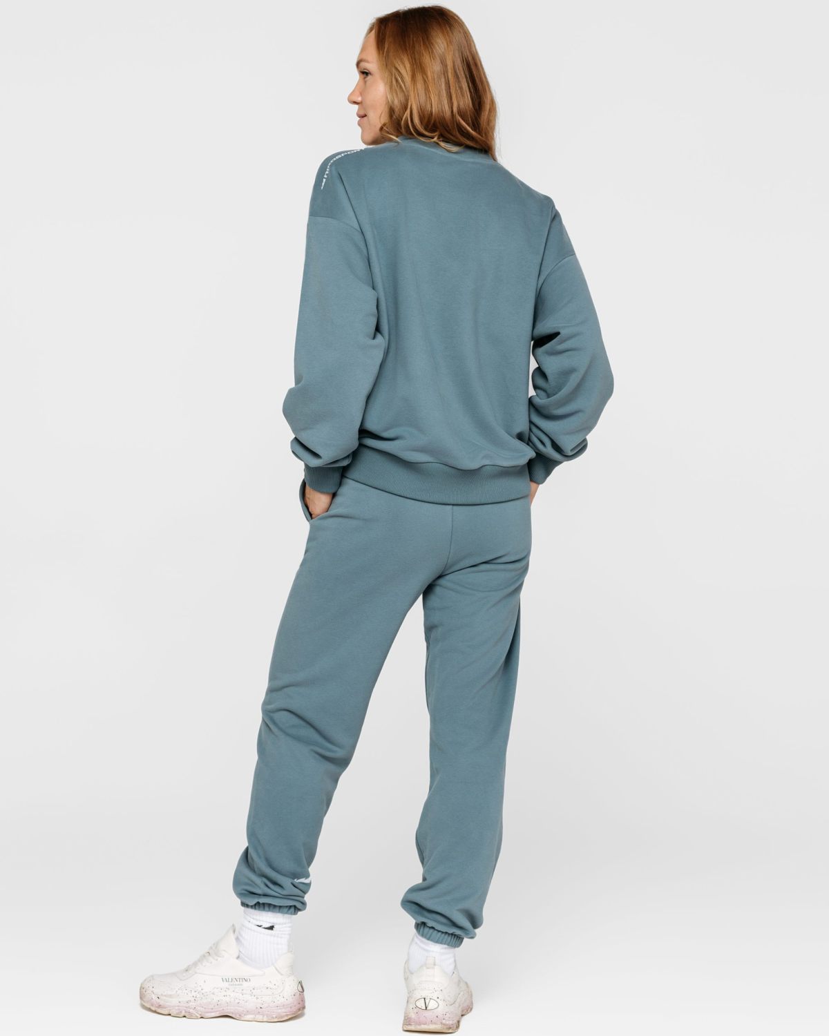 Брюки джоггеры Хоккейные мамы Nikasport, HM54-W99-VNT/BLU, цвет винтажный синий