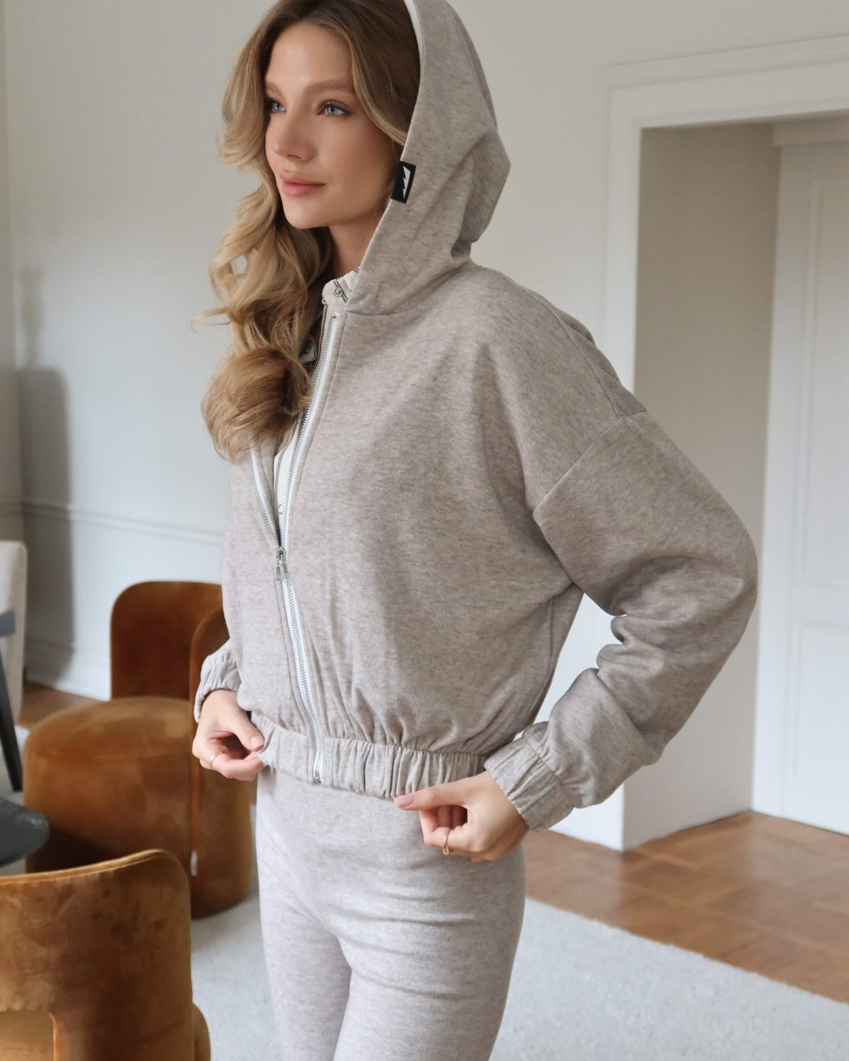 Брюки клеш Softwear Nikasport, W5HOM84-BGE/MLG, цвет бежевый