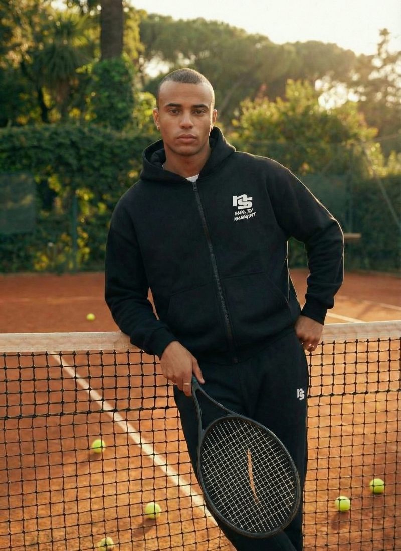 Худи на молнии I'm the Art SOBOI, M4ITA34-BLK, цвет черный