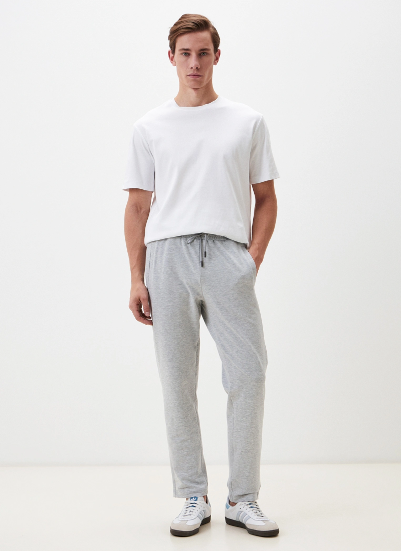 Брюки прямые Classic SOBOI, M5CL81-GRY/MLG, цвет серый меланж